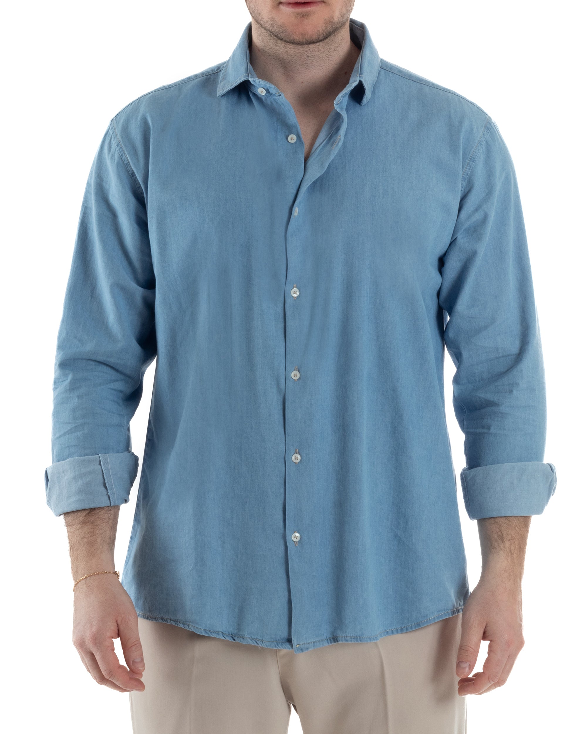 Camicia Denim Regular Fit TCC1000A