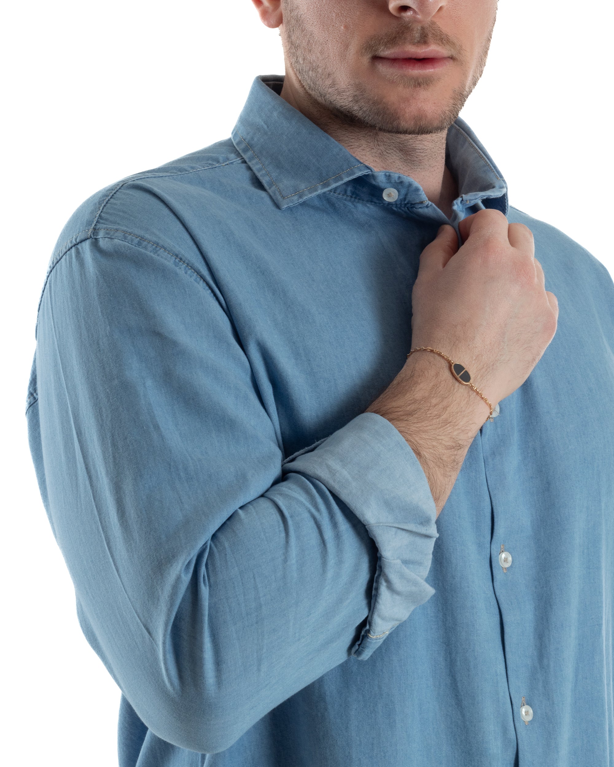 Camicia Denim Regular Fit TCC1000A