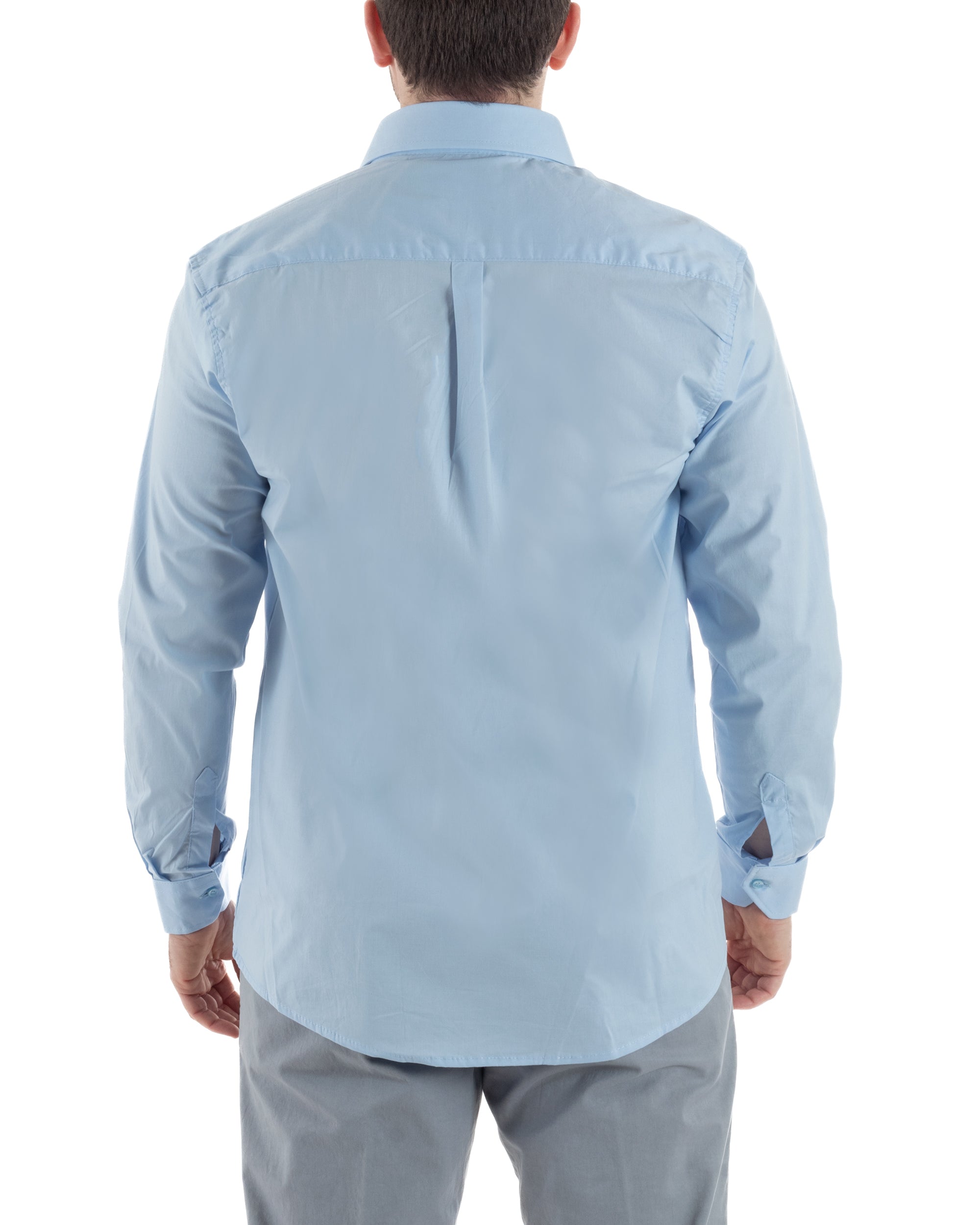 Camicia Collo Francese Cotone Basic TCC1001A