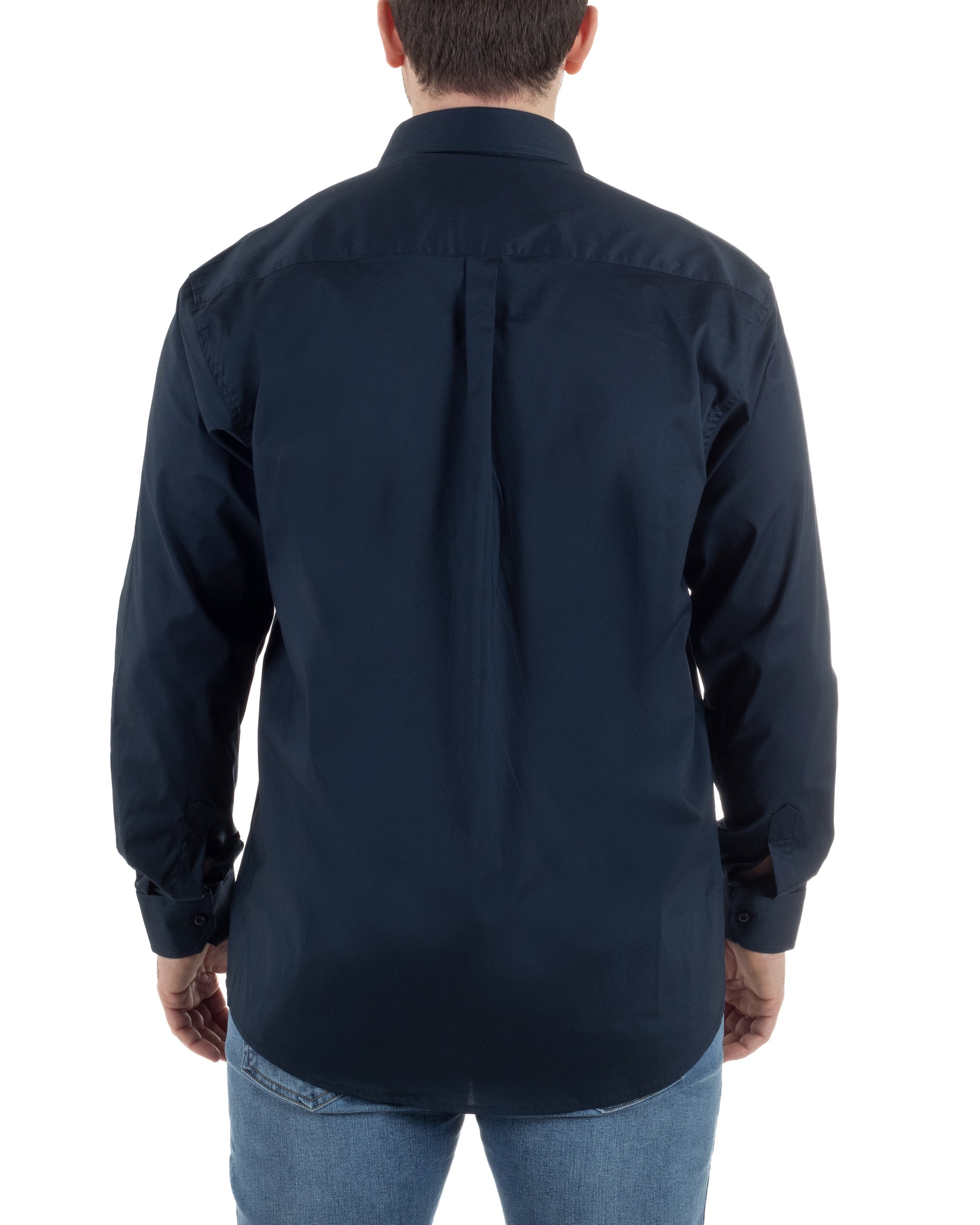 Camicia Collo Francese Cotone Basic TCC1002A