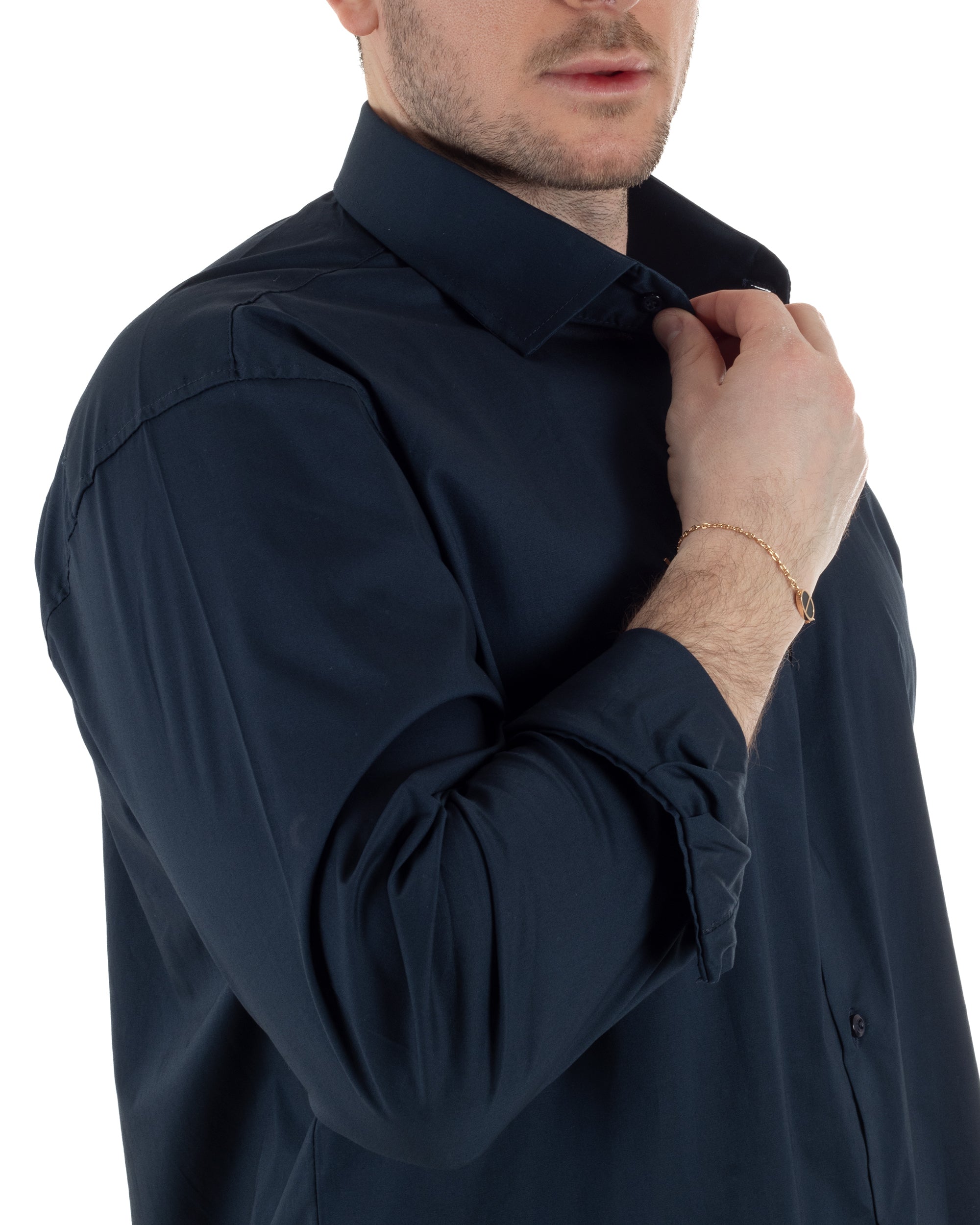 Camicia Collo Francese Cotone Basic TCC1002A