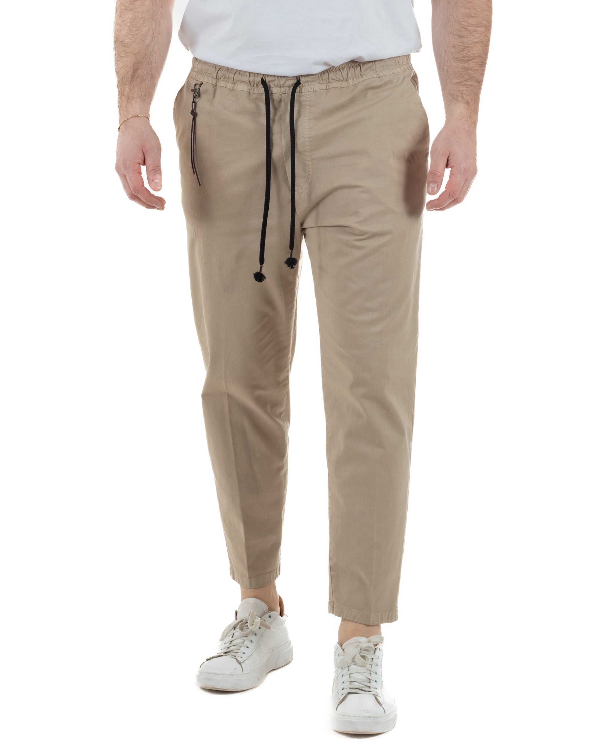 Pantaloni Cotone Jogger TCP1012A