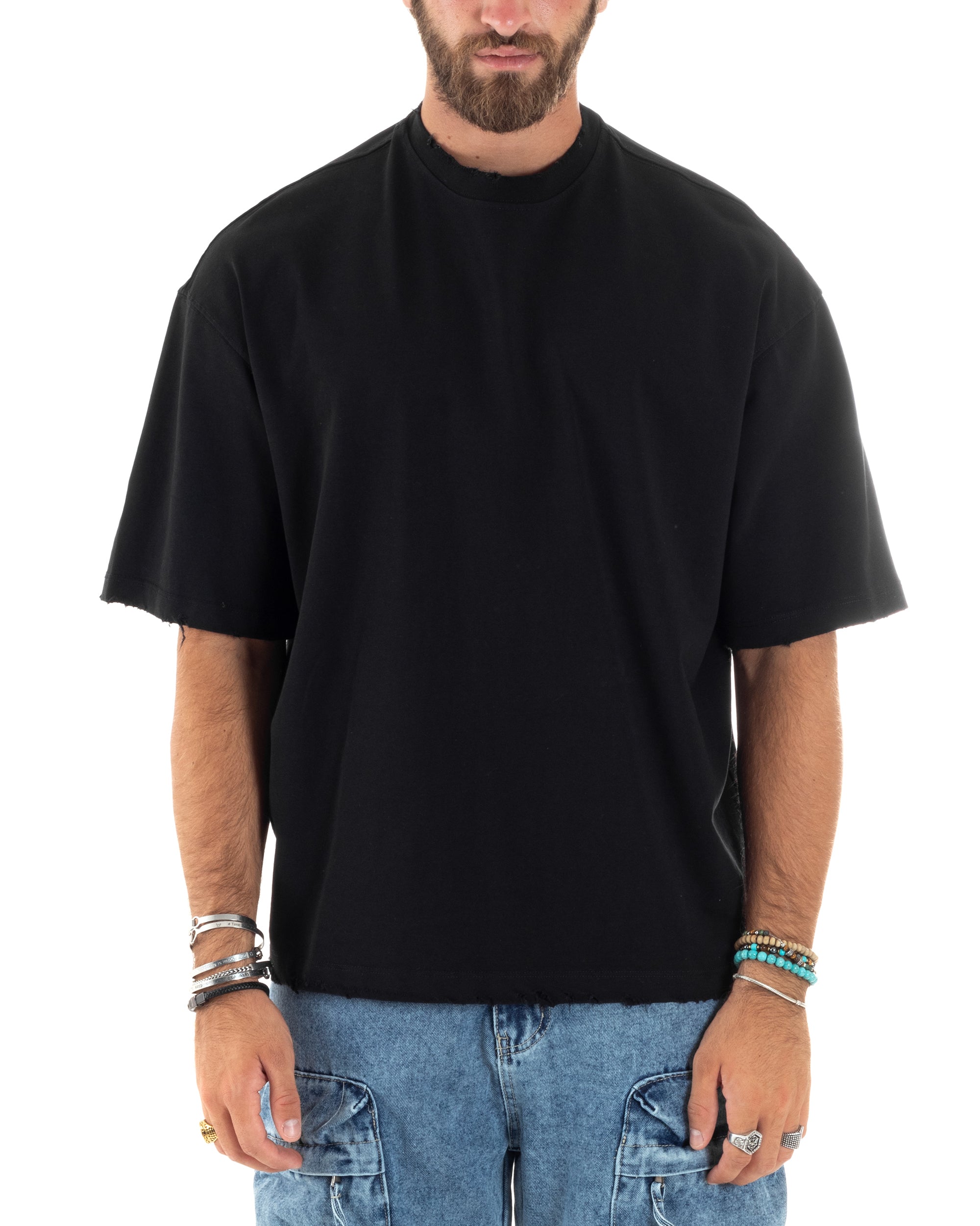 Essentials T-Shirt Girocollo con Tasca a Maniche Corte Uomo, Pacco da 2, Blu Marino, XS Essentials T-Shirt Girocollo con Tasca a Maniche Corte Uomo, Pacco da 2, Blu Marino, XS