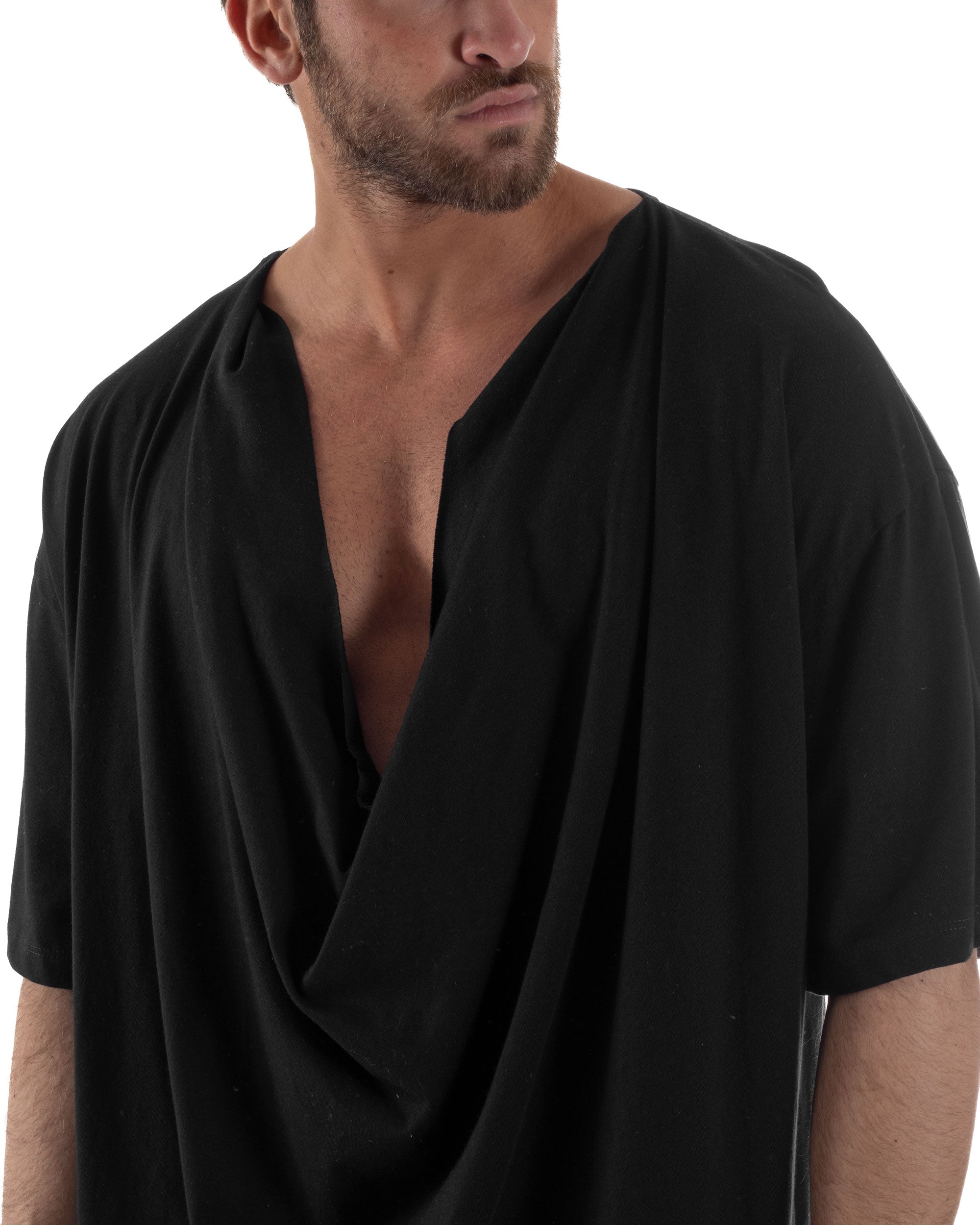 T-shirt Cotone Drappeggiata TS3118A