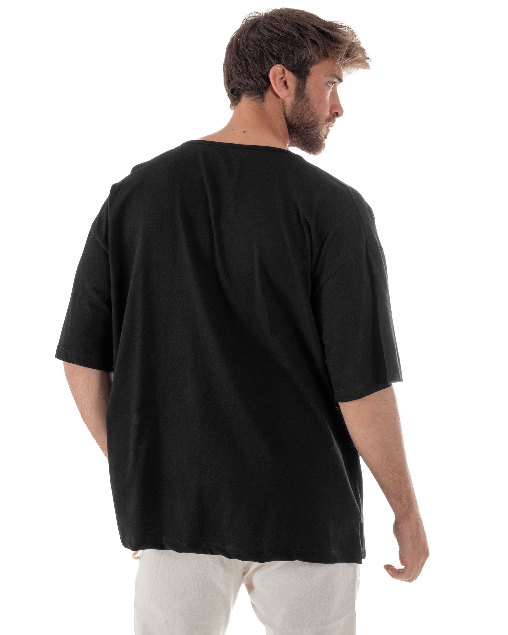 T-shirt Cotone Drappeggiata TS3118A