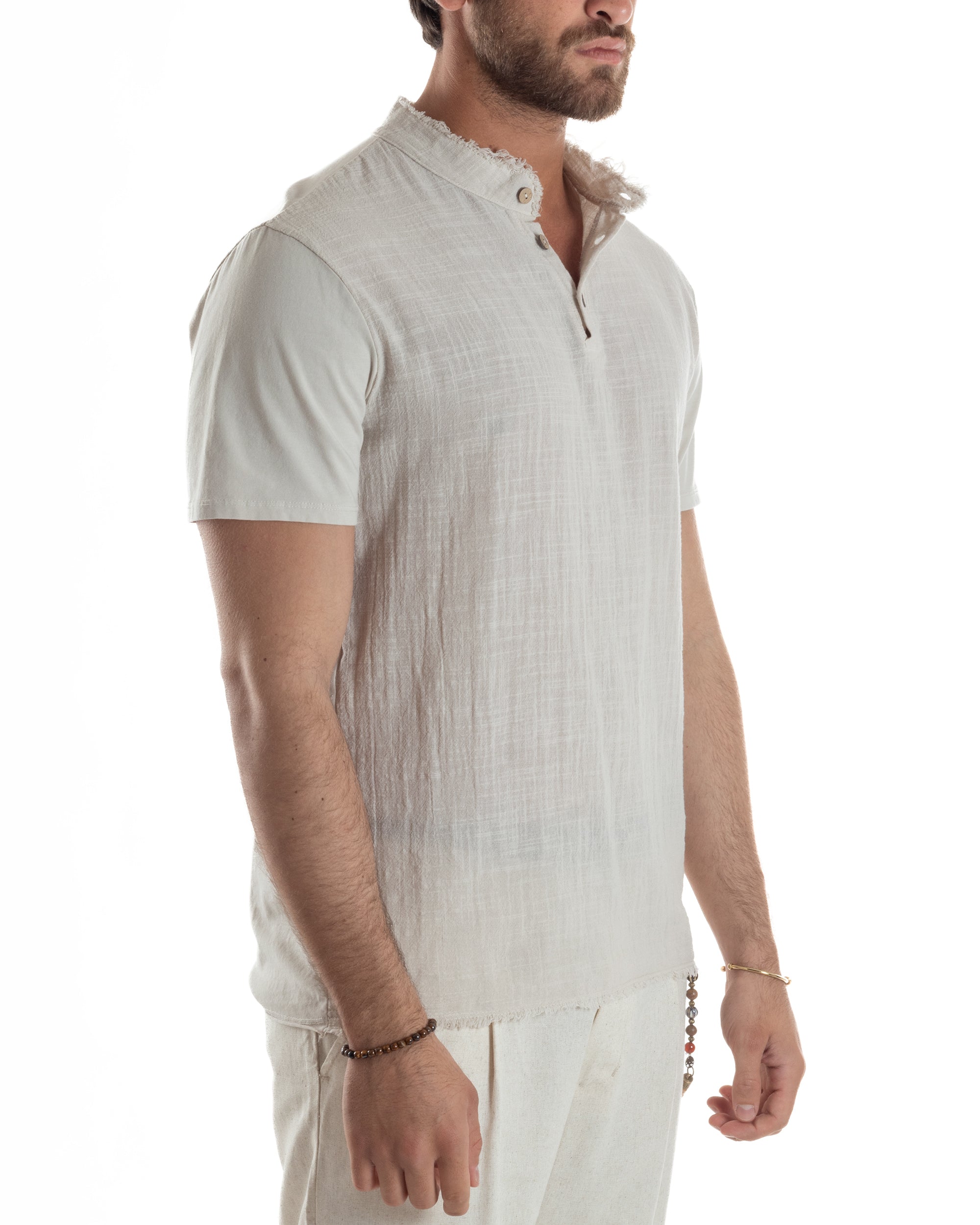 T-shirt Serafino Taglio Vivo Regular Fit TS3139A
