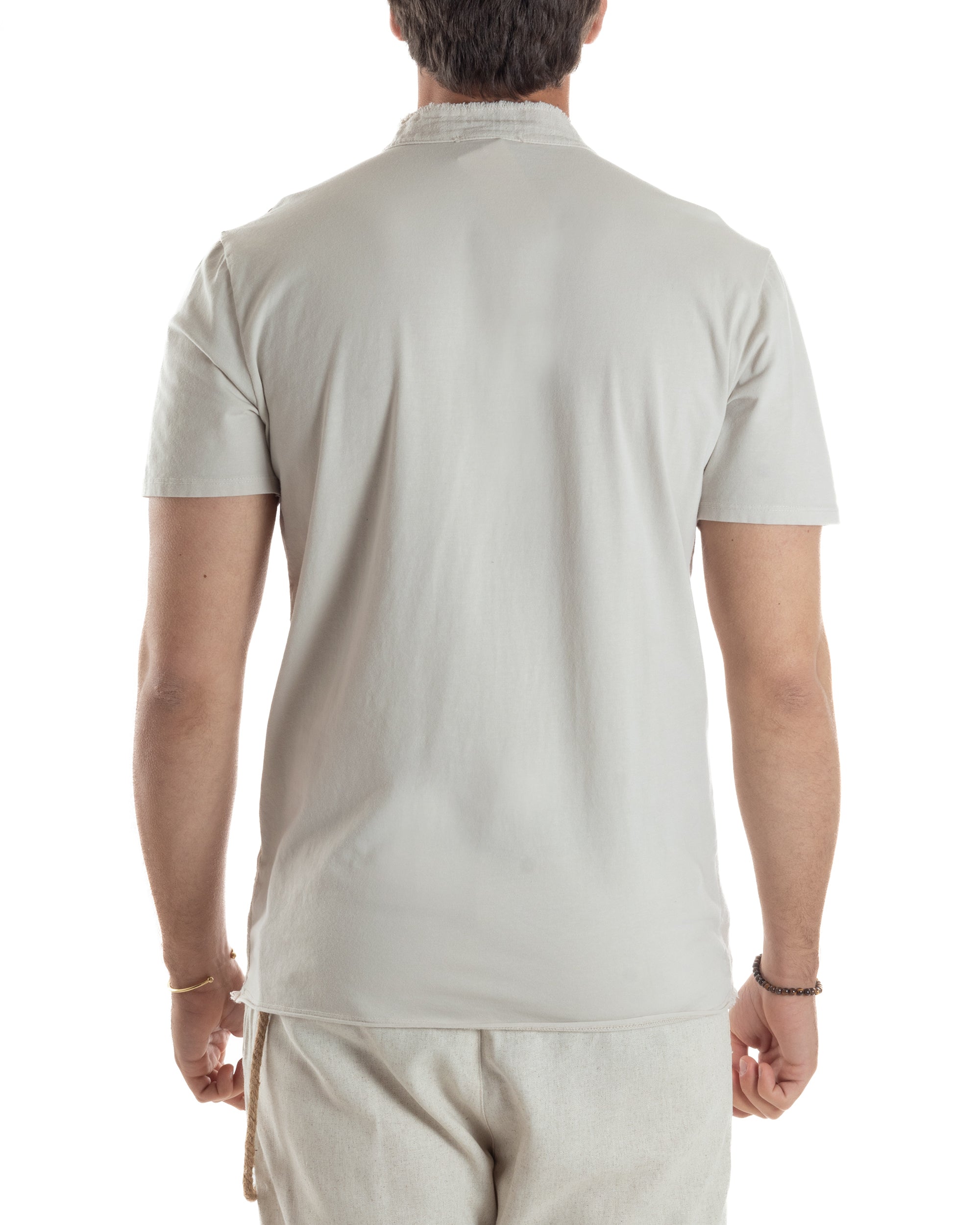 T-shirt Serafino Taglio Vivo Regular Fit TS3139A