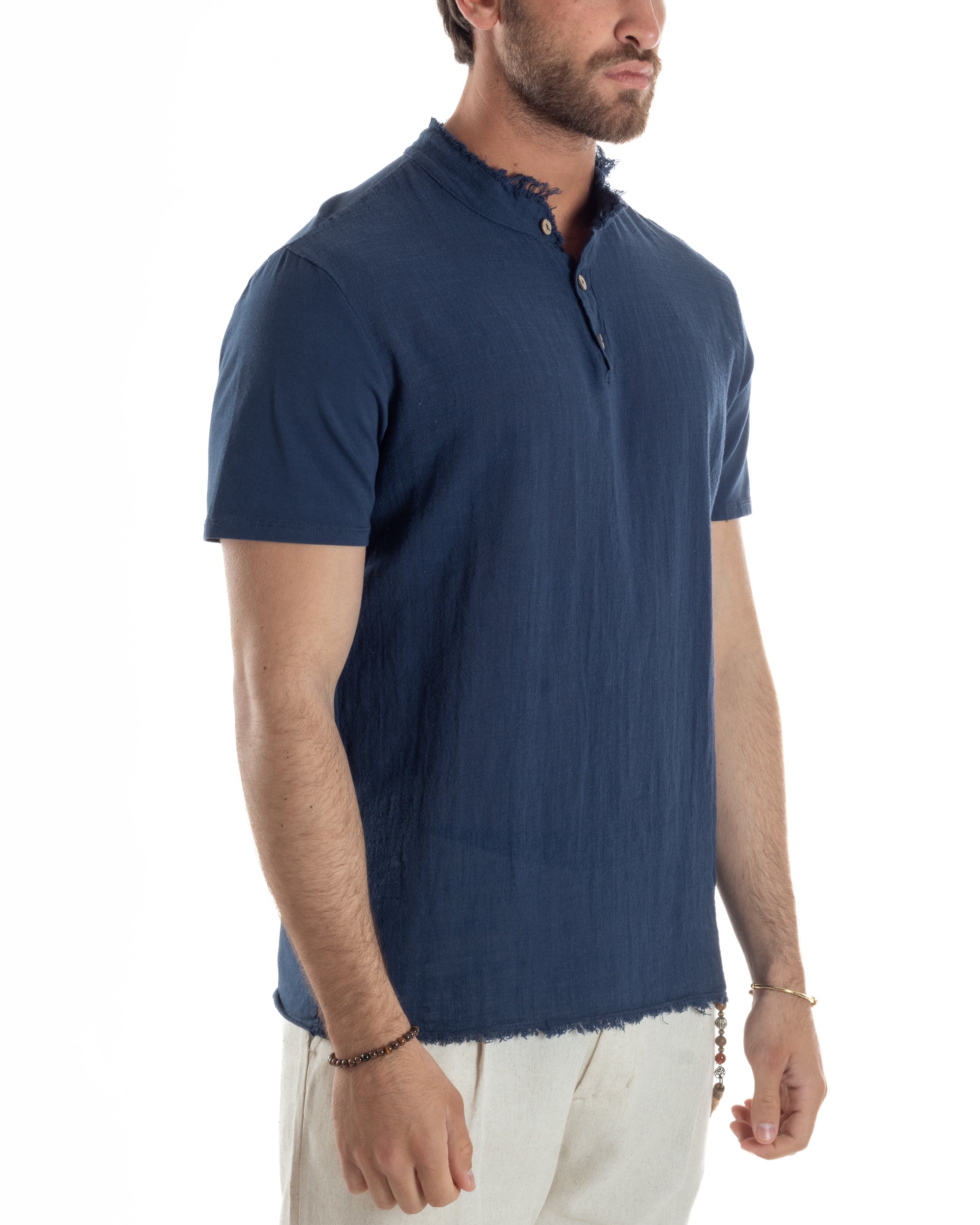 T-shirt Serafino Taglio Vivo Regular Fit TS3140A