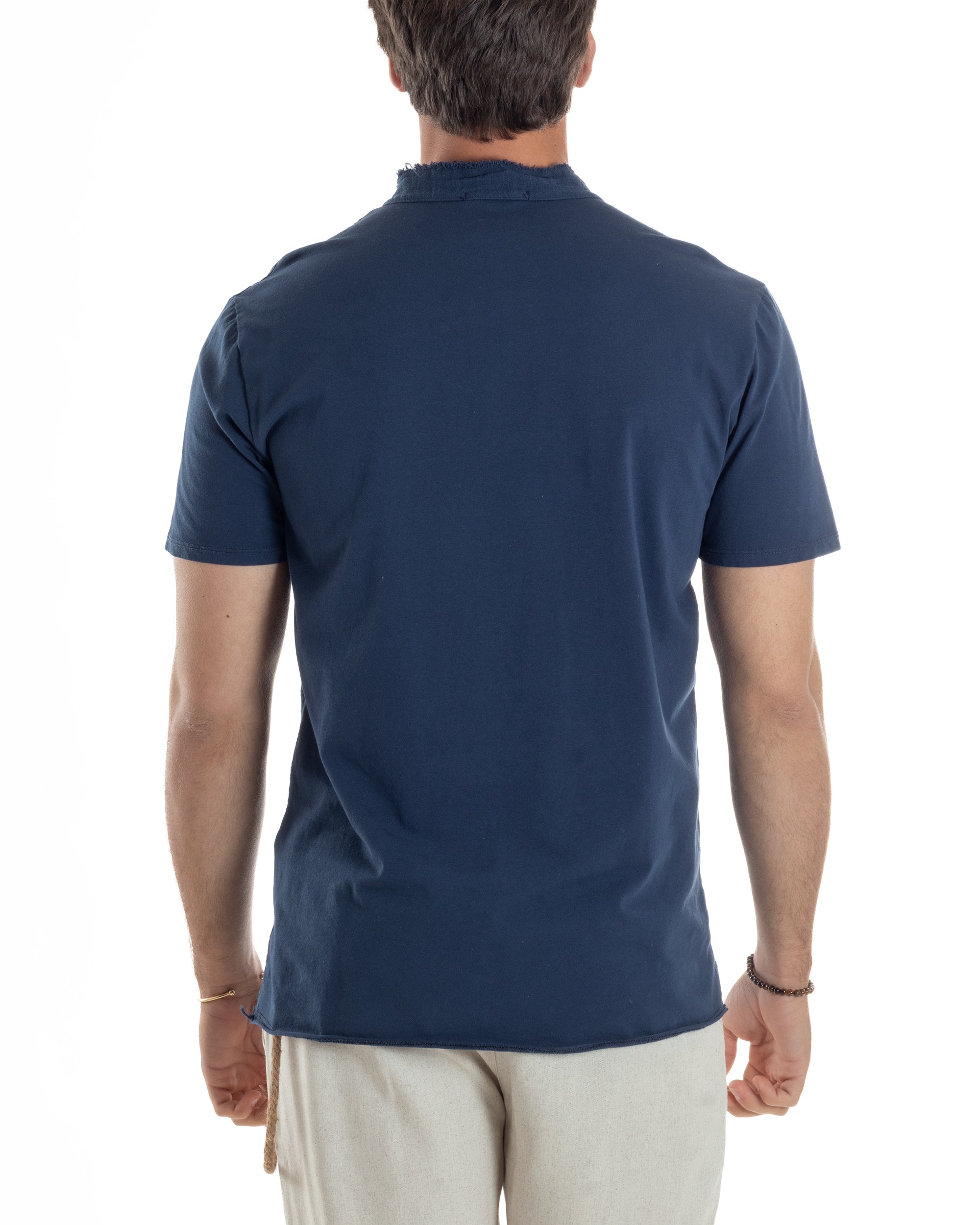 T-shirt Serafino Taglio Vivo Regular Fit TS3140A