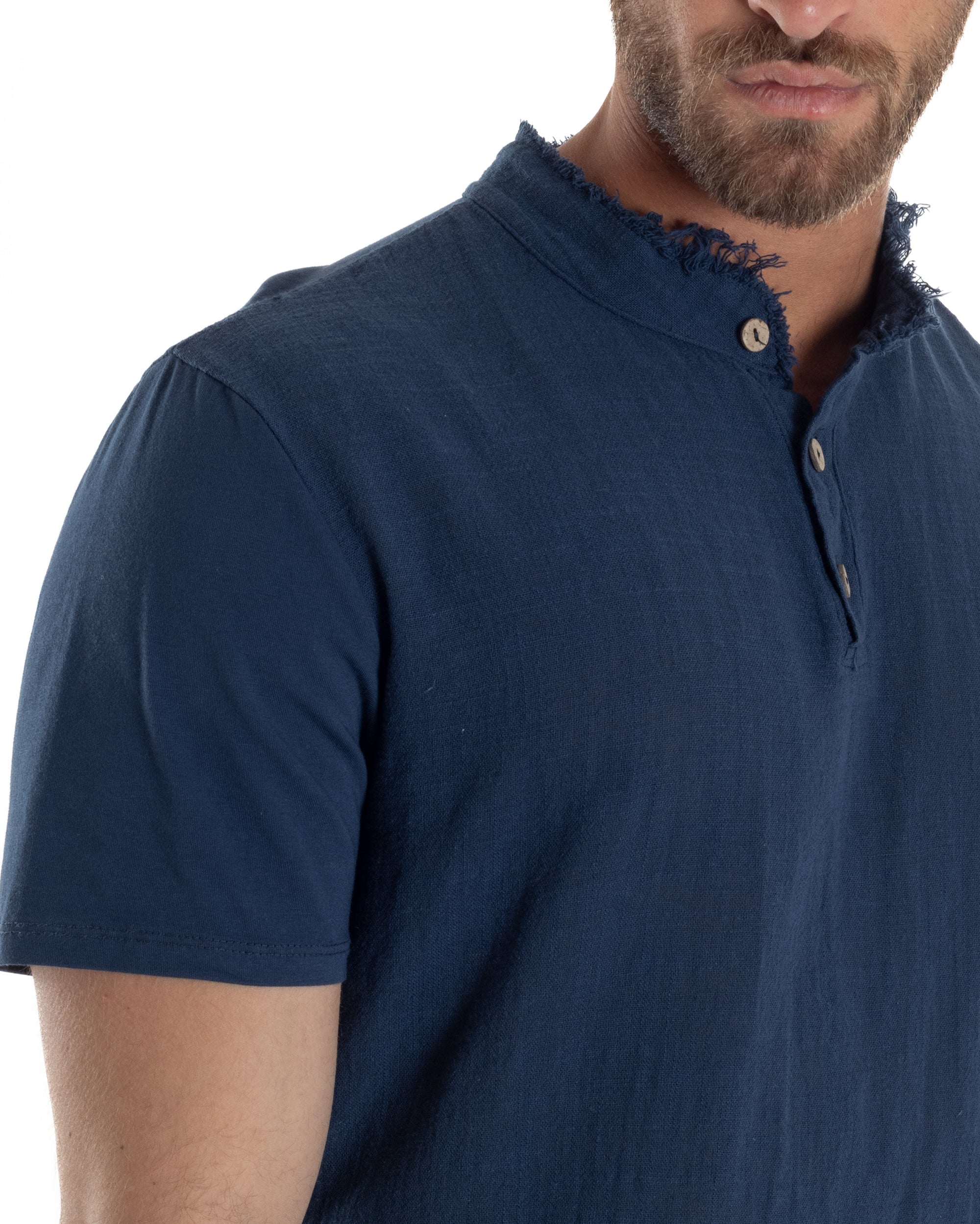 T-shirt Serafino Taglio Vivo Regular Fit TS3140A