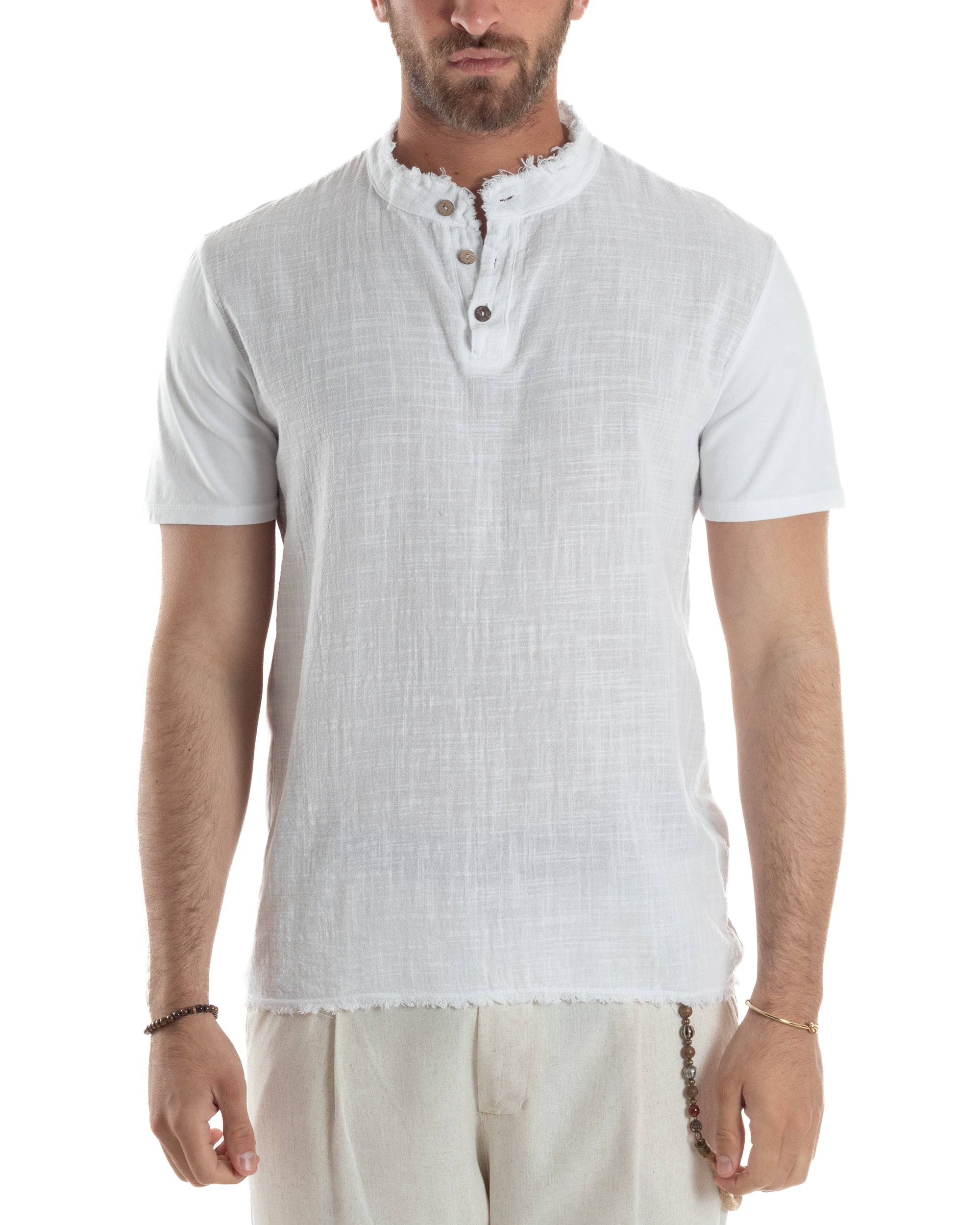 T-shirt Serafino Taglio Vivo Regular Fit TS3142A