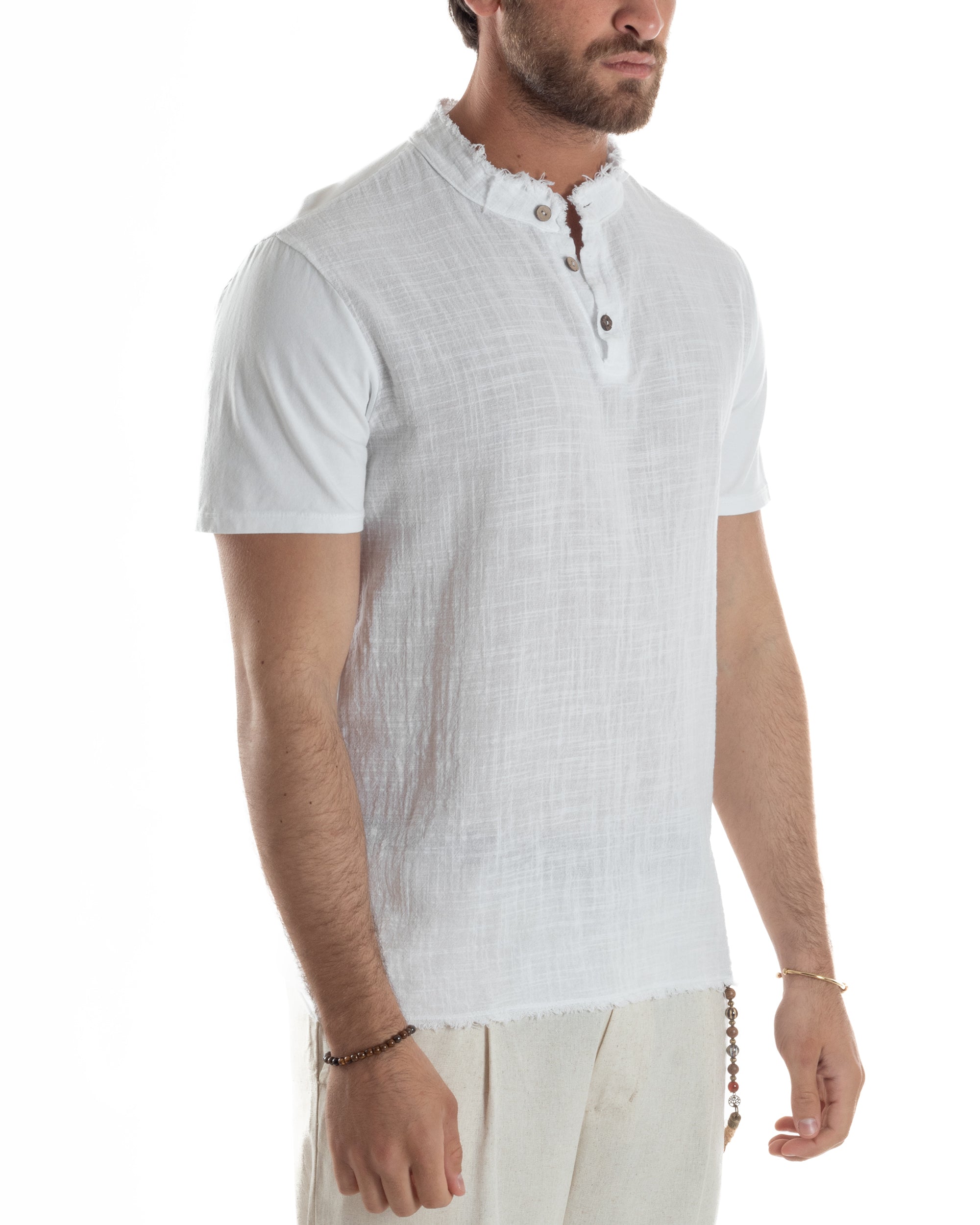 T-shirt Serafino Taglio Vivo Regular Fit TS3142A