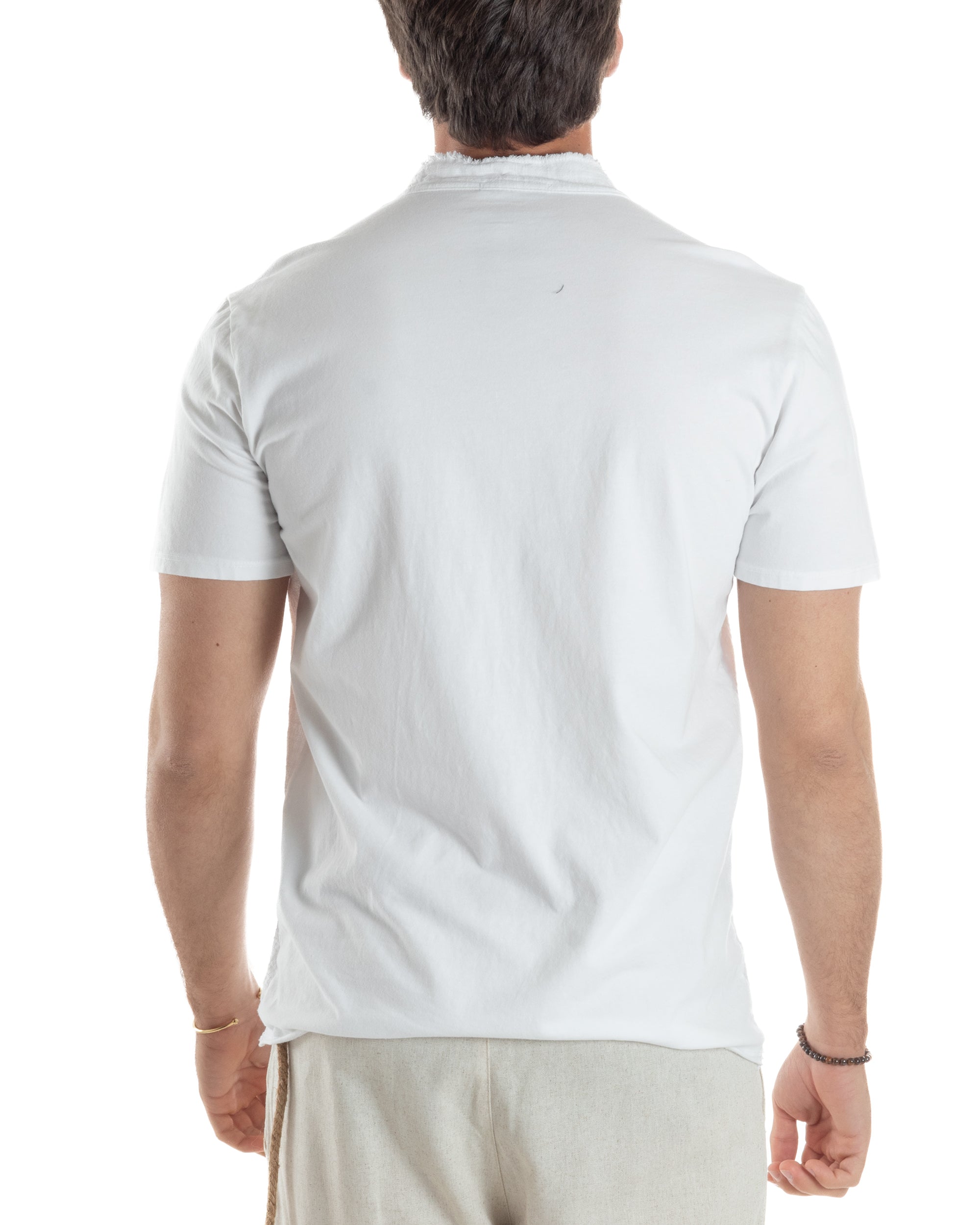 T-shirt Serafino Taglio Vivo Regular Fit TS3142A