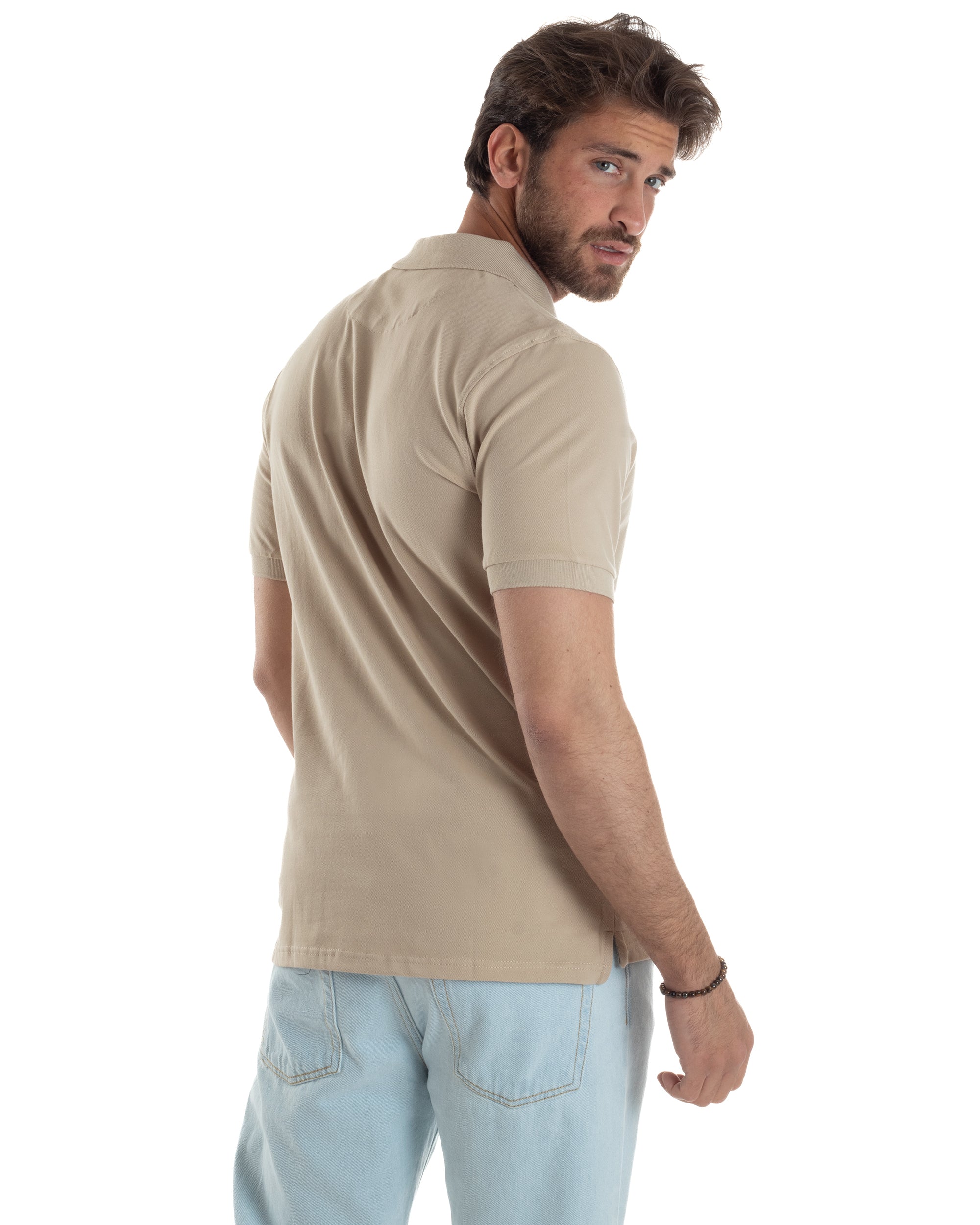 Polo Basic Cotone Tinta Unita TS3146A