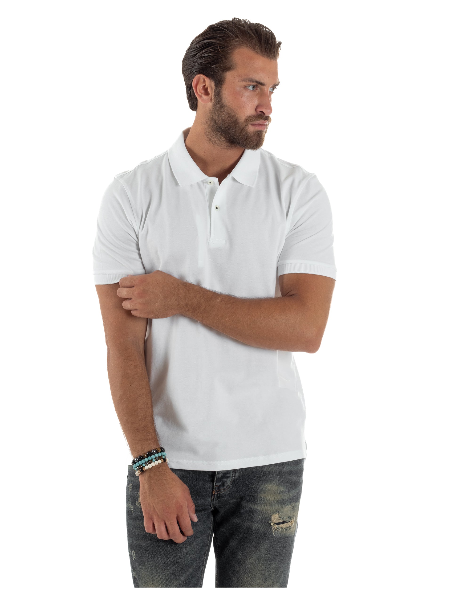 Polo Basic Cotone Tinta Unita TS3147A