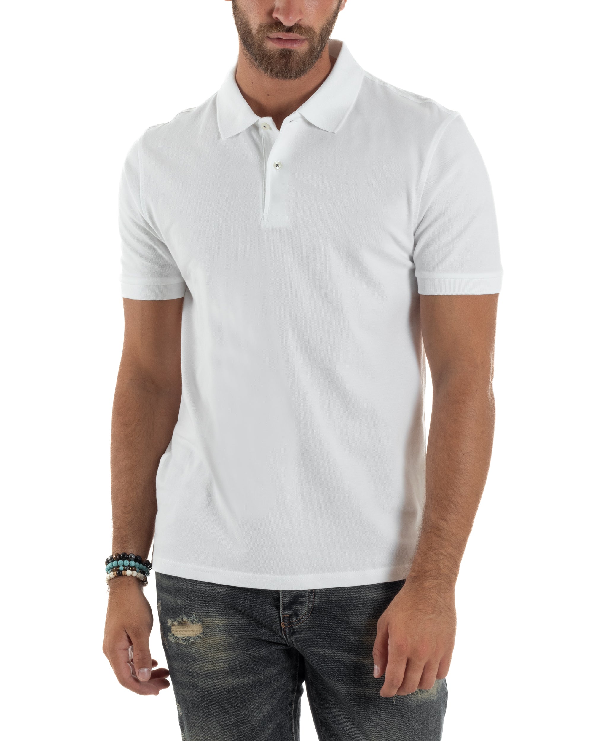 Polo Basic Cotone Tinta Unita TS3147A