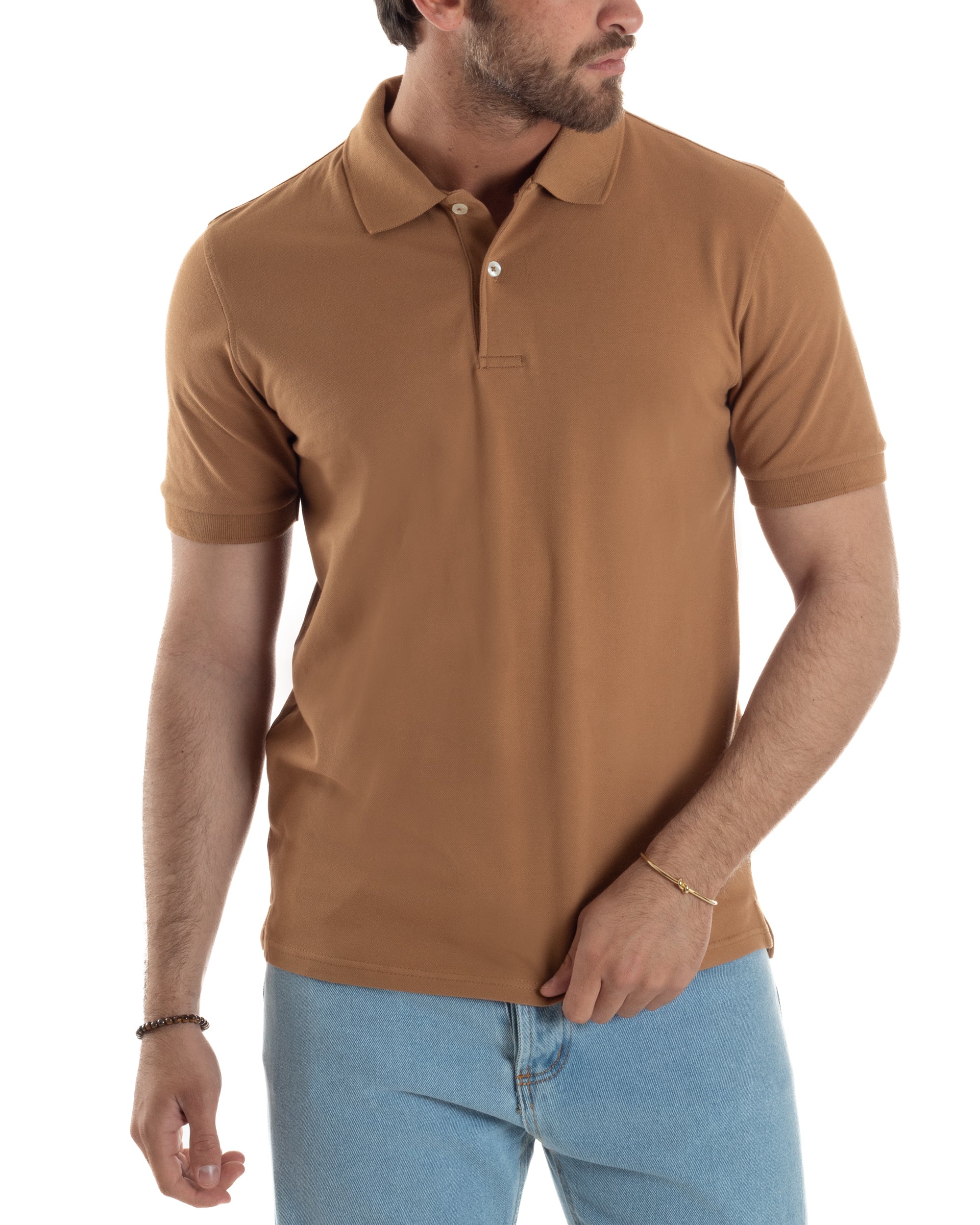 Polo Basic Cotone Tinta Unita TS3149A