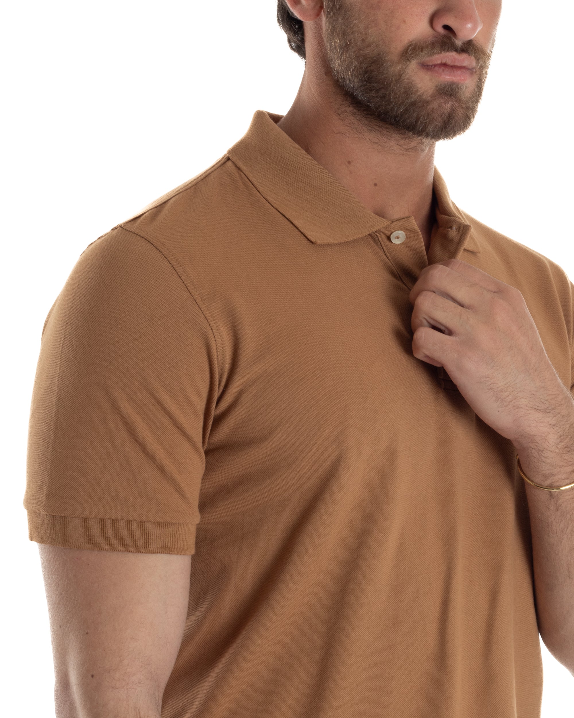 Polo Basic Cotone Tinta Unita TS3149A