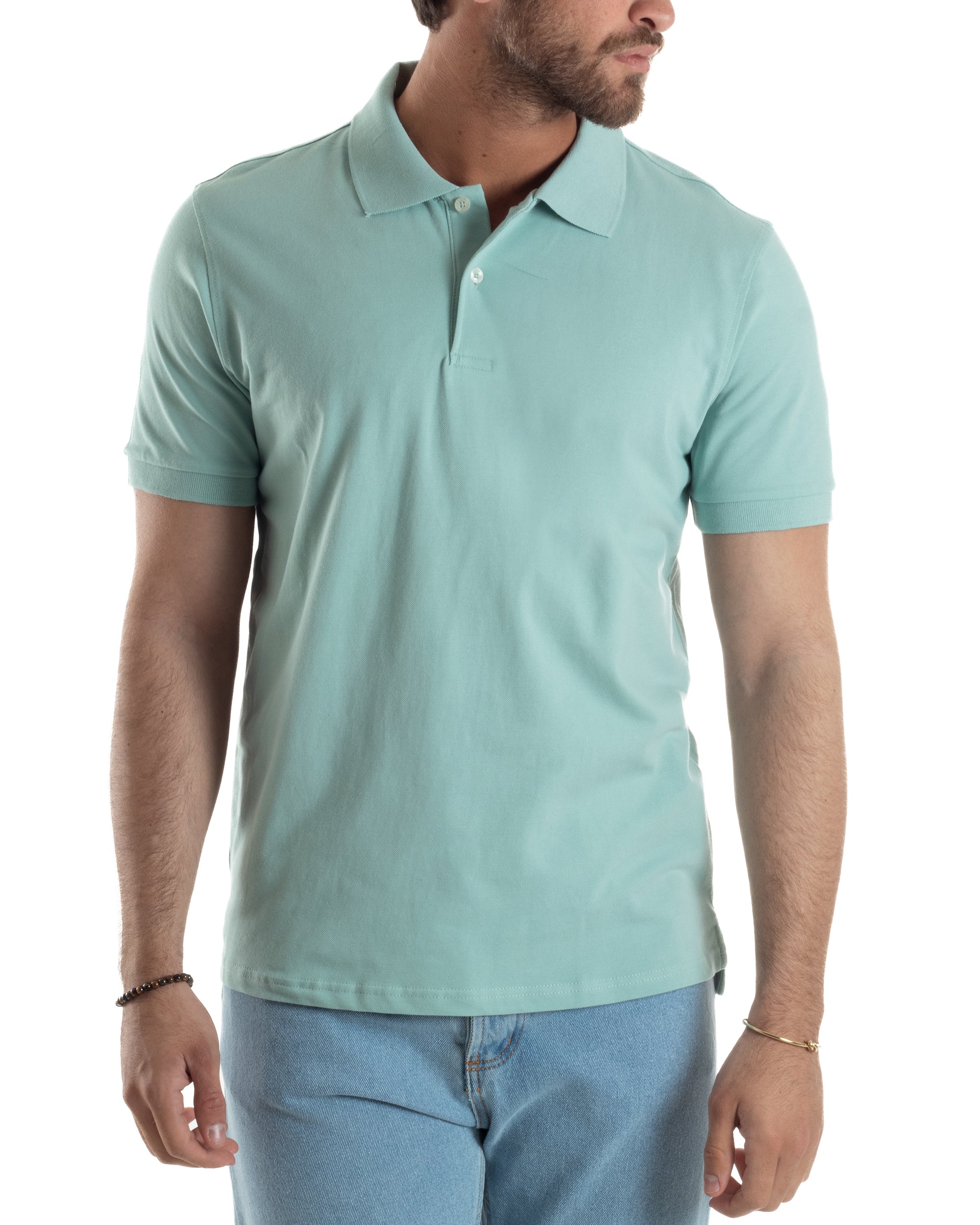 Polo Basic Cotone Tinta Unita TS3150A