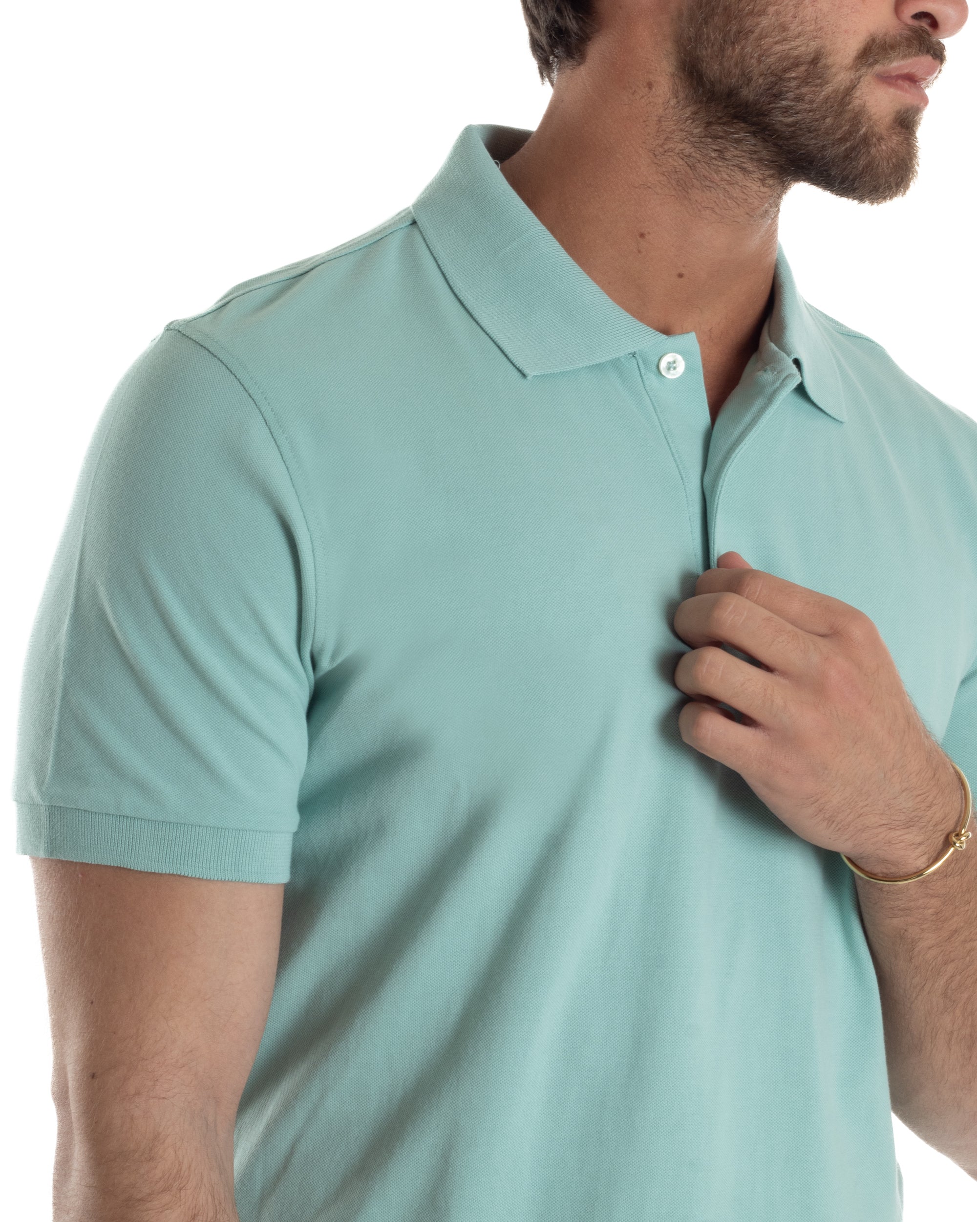 Polo Basic Cotone Tinta Unita TS3150A