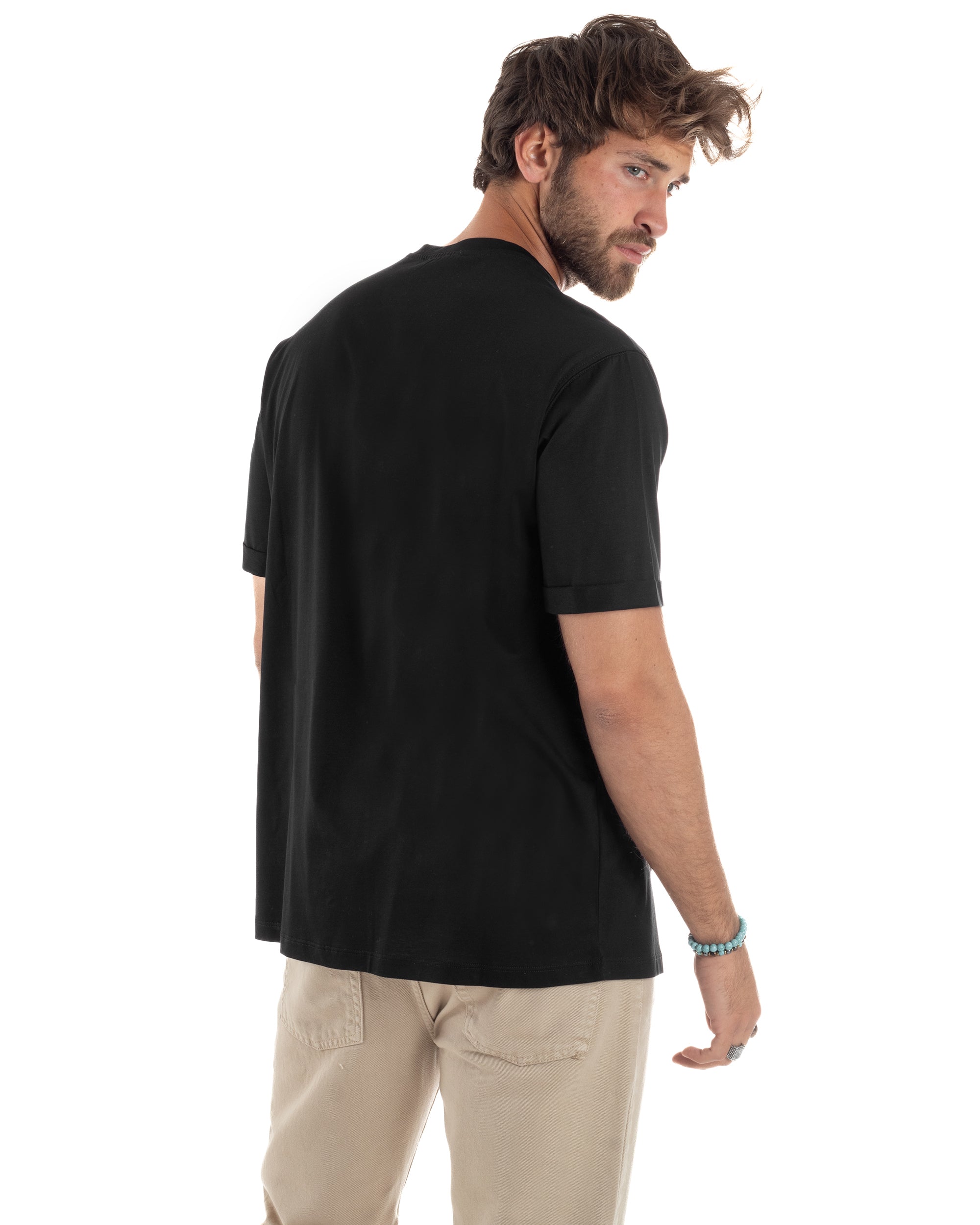 T-shirt Basic Filo Di Scozia Regular Fit TS3173A