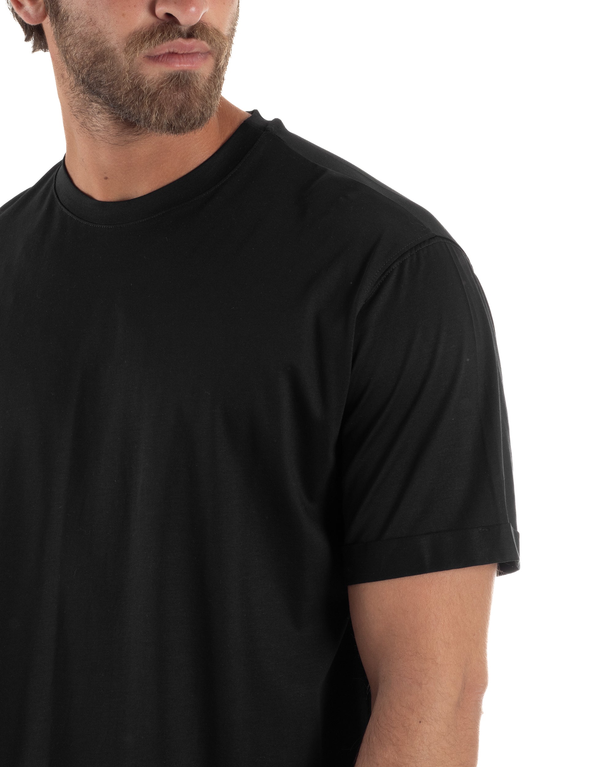 T-shirt Basic Filo Di Scozia Regular Fit TS3173A