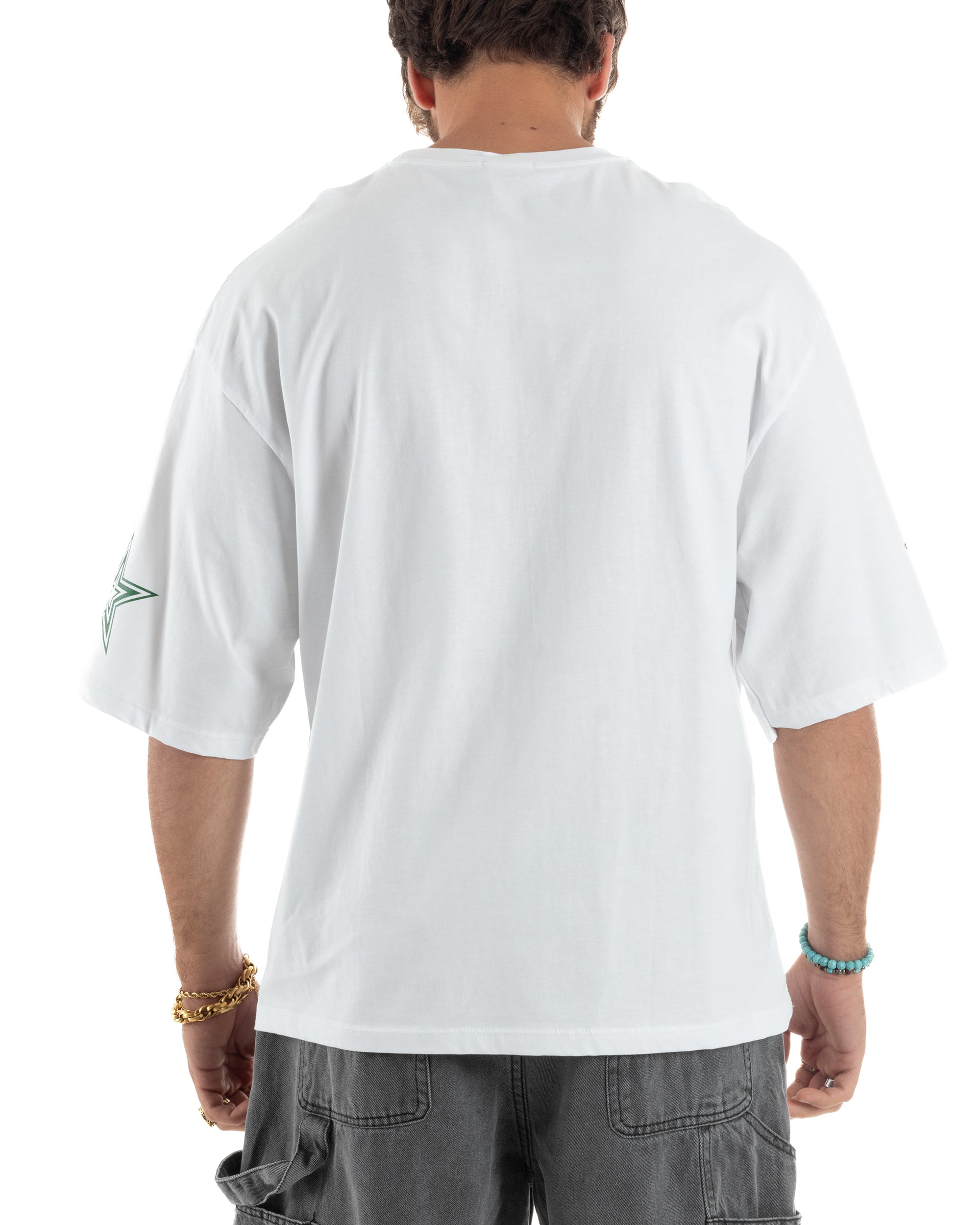 T-shirt Cropped Oversize Stampa TS3178A