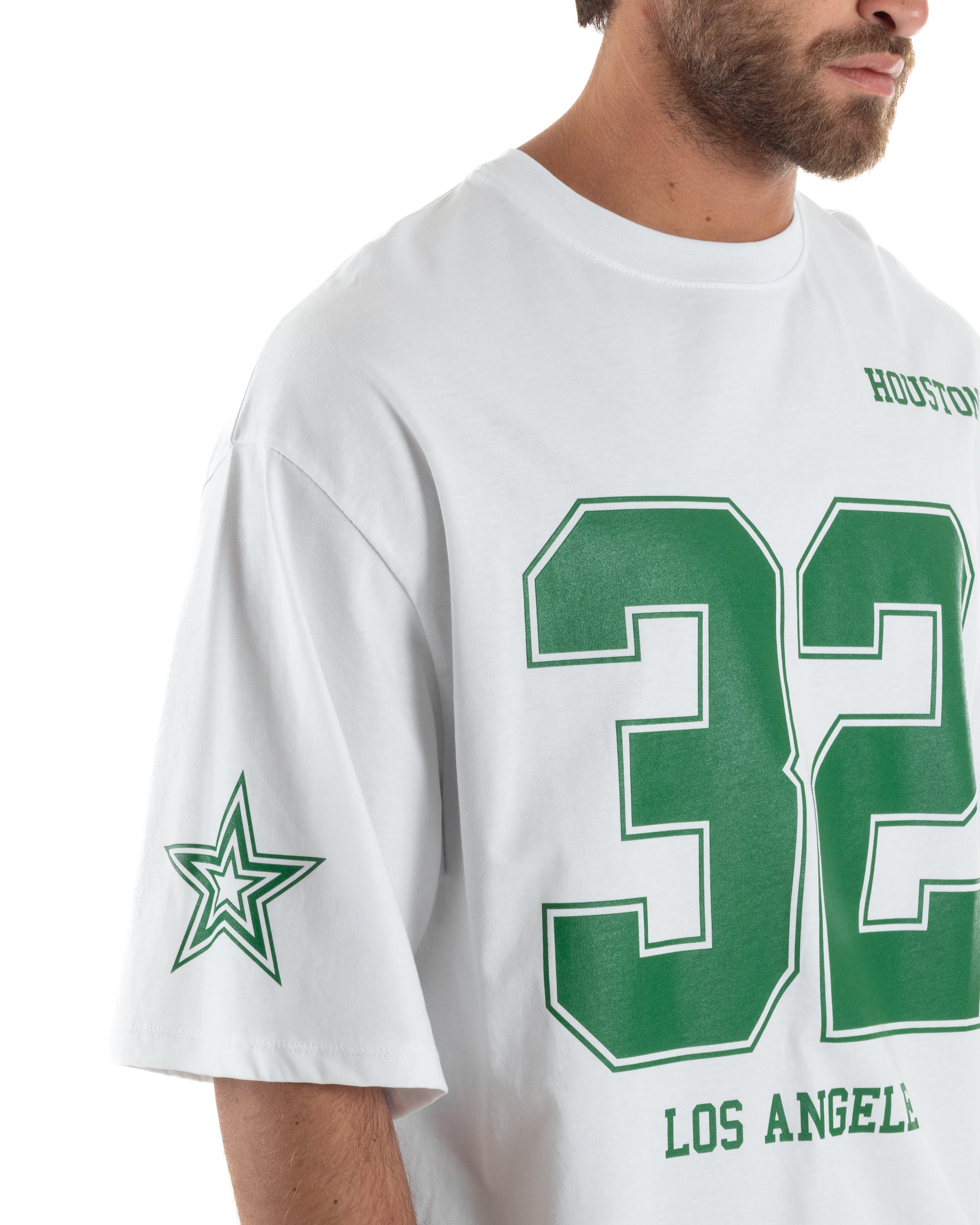 T-shirt Cropped Oversize Stampa TS3178A