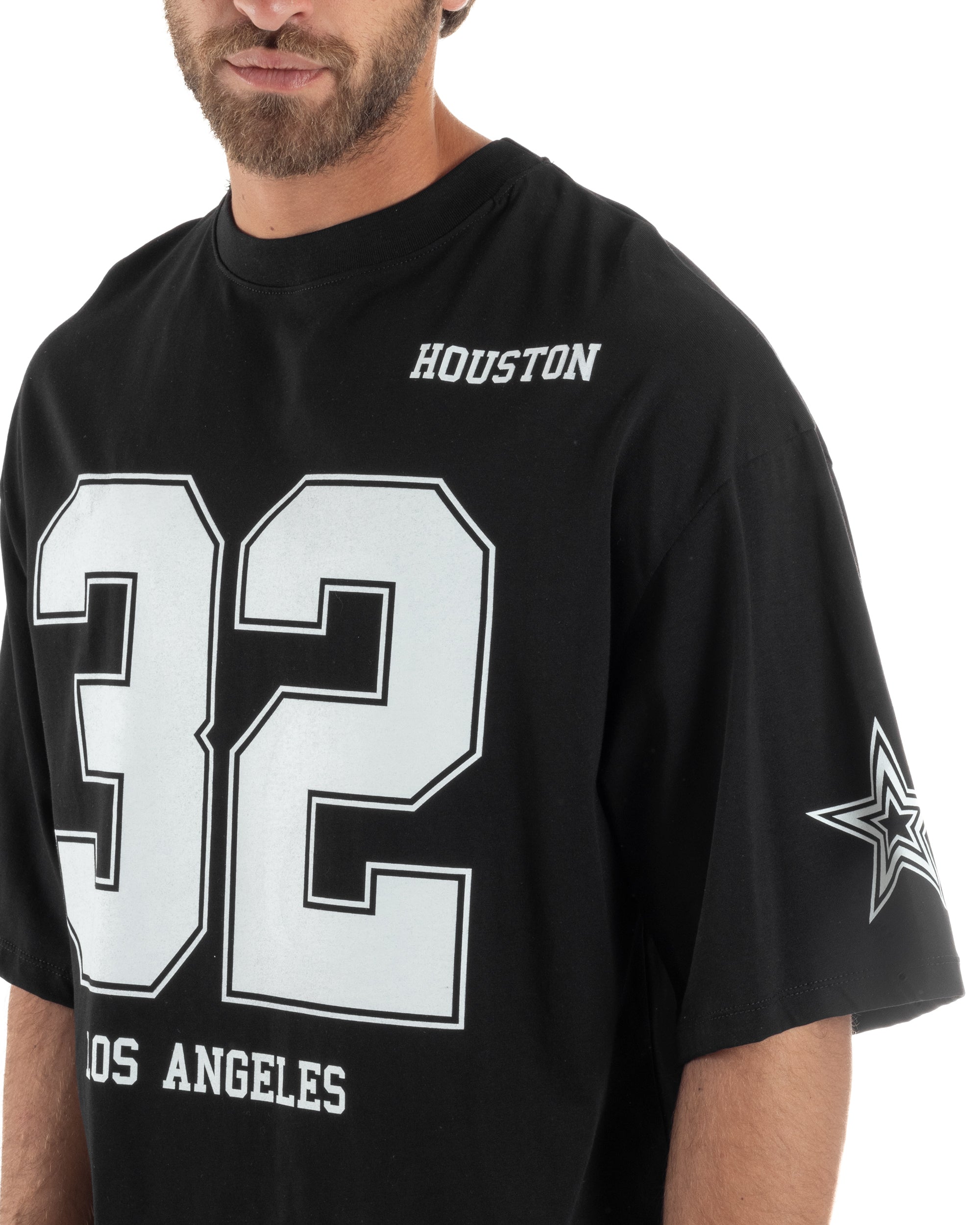 T-shirt Cropped Oversize Stampa TS3179A