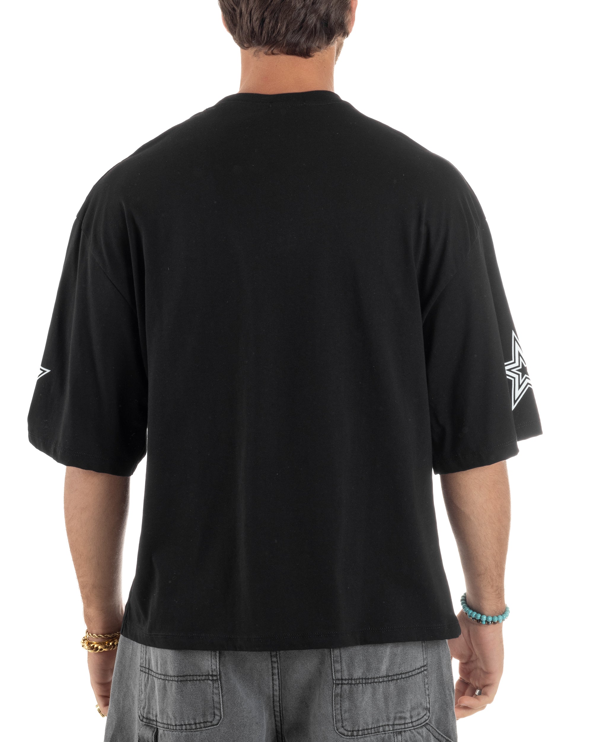 T-shirt Cropped Oversize Stampa TS3179A