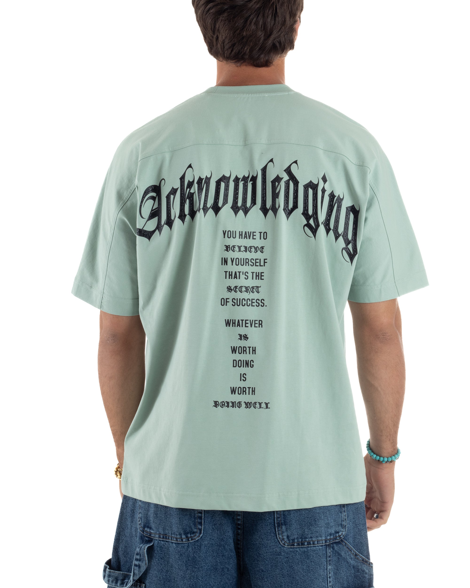 T-shirt Regular Fit Stampa Cotone TS3180A