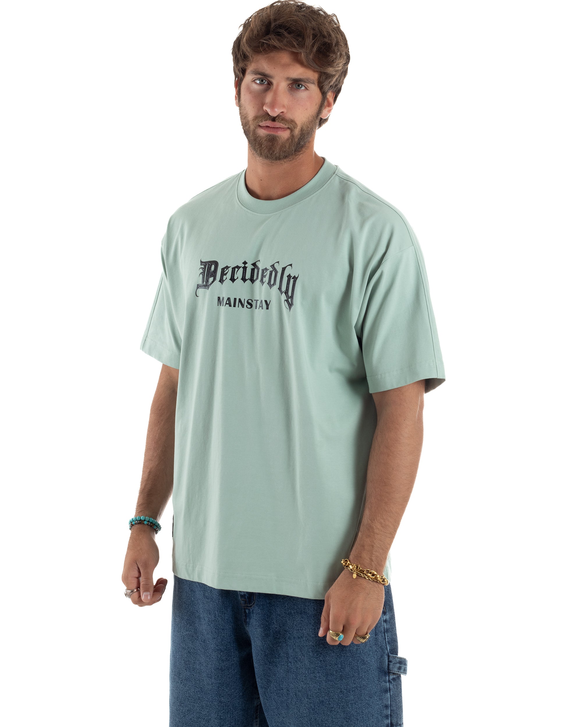 T-shirt Regular Fit Stampa Cotone TS3180A