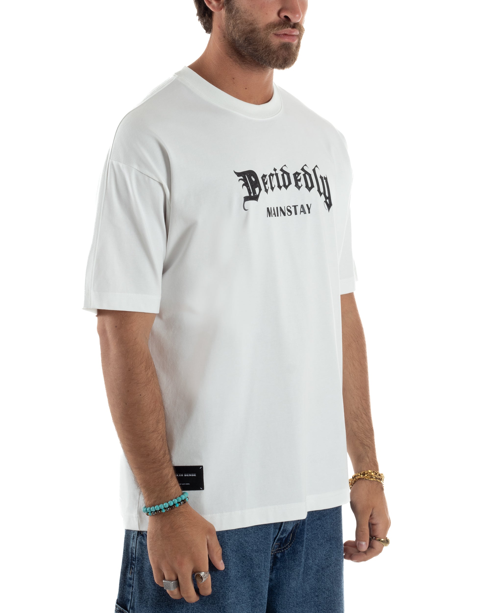 T-shirt Regular Fit Stampa Cotone TS3182A