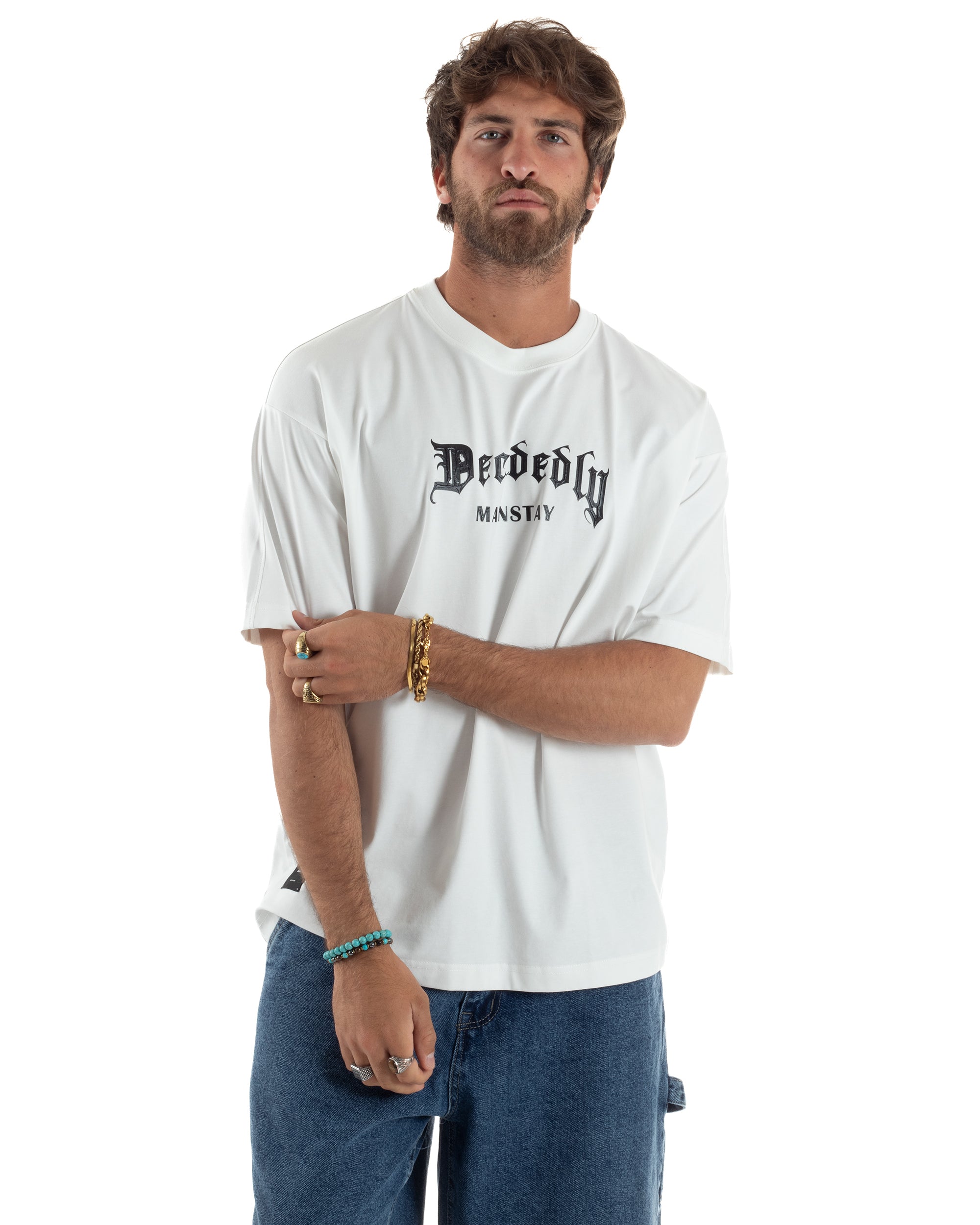 T-shirt Regular Fit Stampa Cotone TS3182A