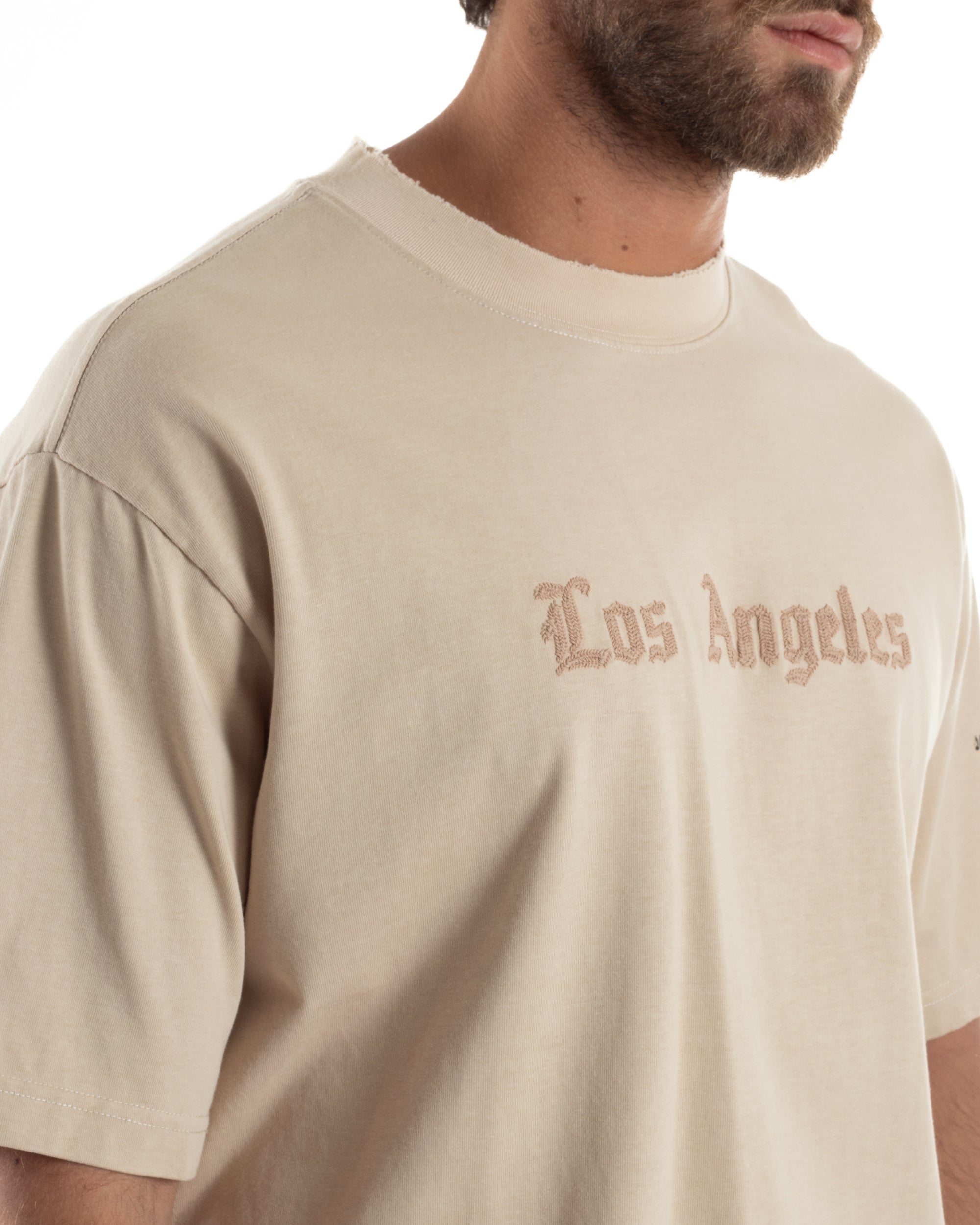 T-shirt Oversize Scritte Cotone TS3183A