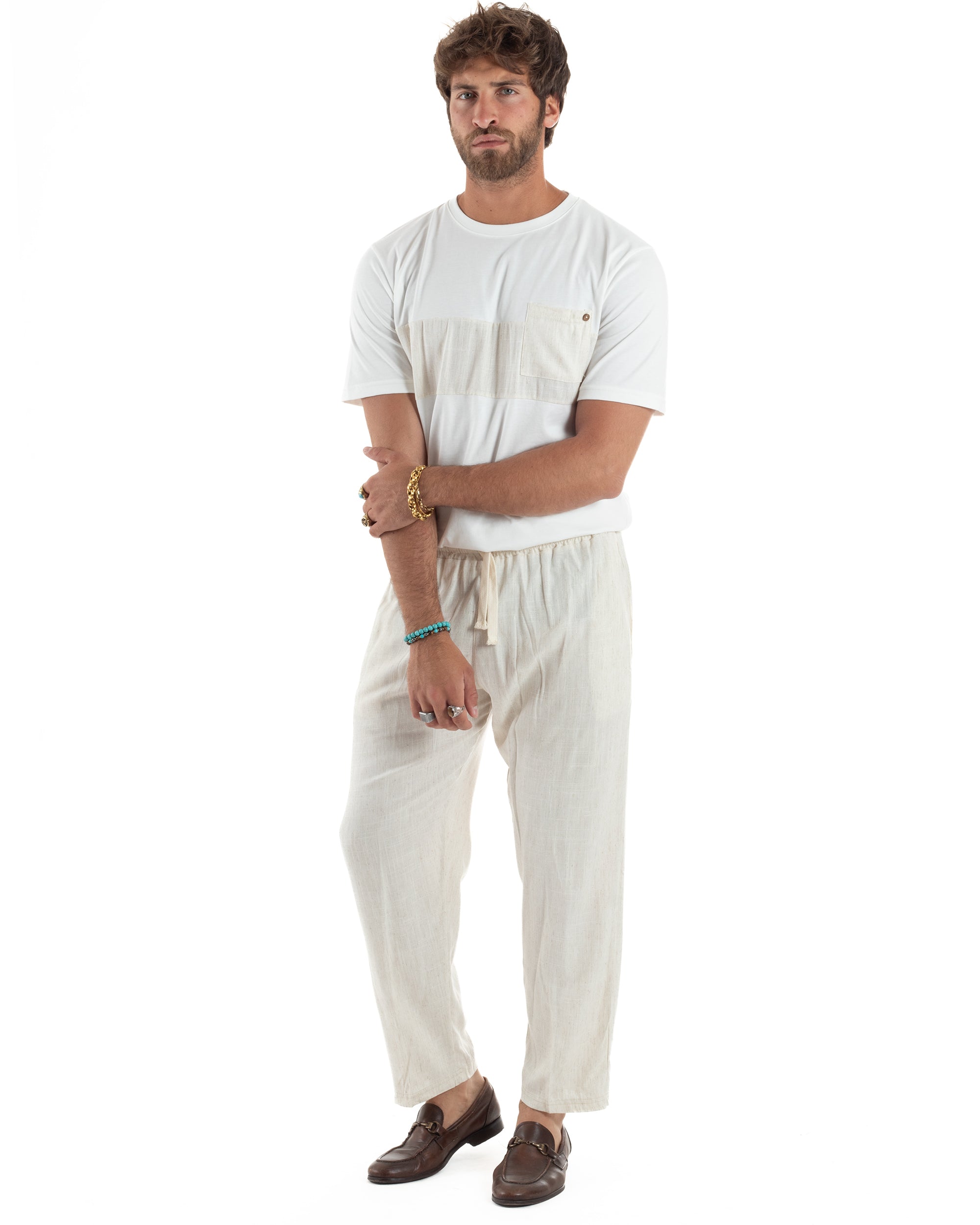 T-shirt Cotone Taschino Slim Fit TS3189A