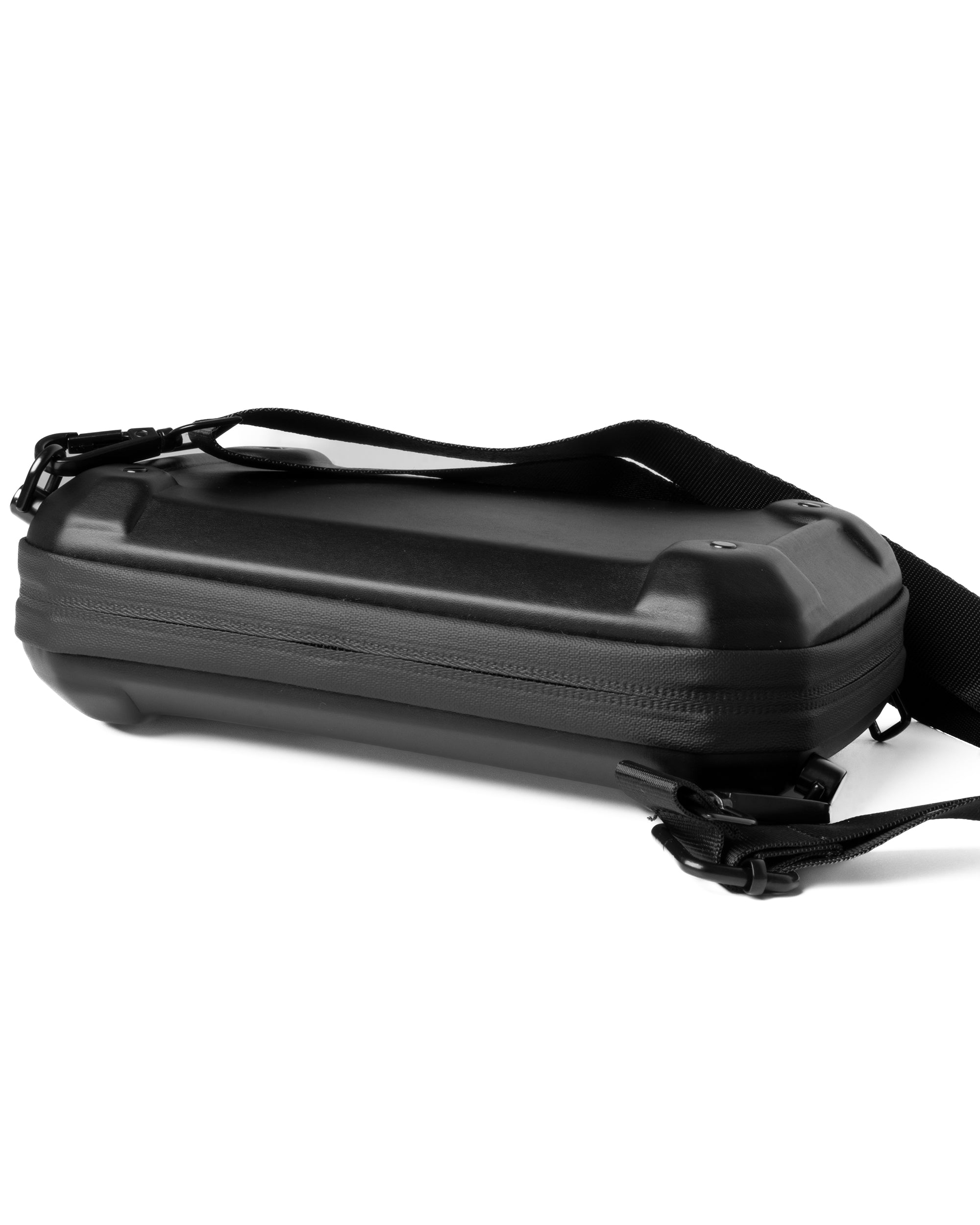 Borsa Unisex a Tracolla Borsello Rigido In Ecopelle Borsetta Con Tasche Interne Pochette Uomo Con Zip Casual Basic Tinta Unita Nero GIOSAL-ZU1119A