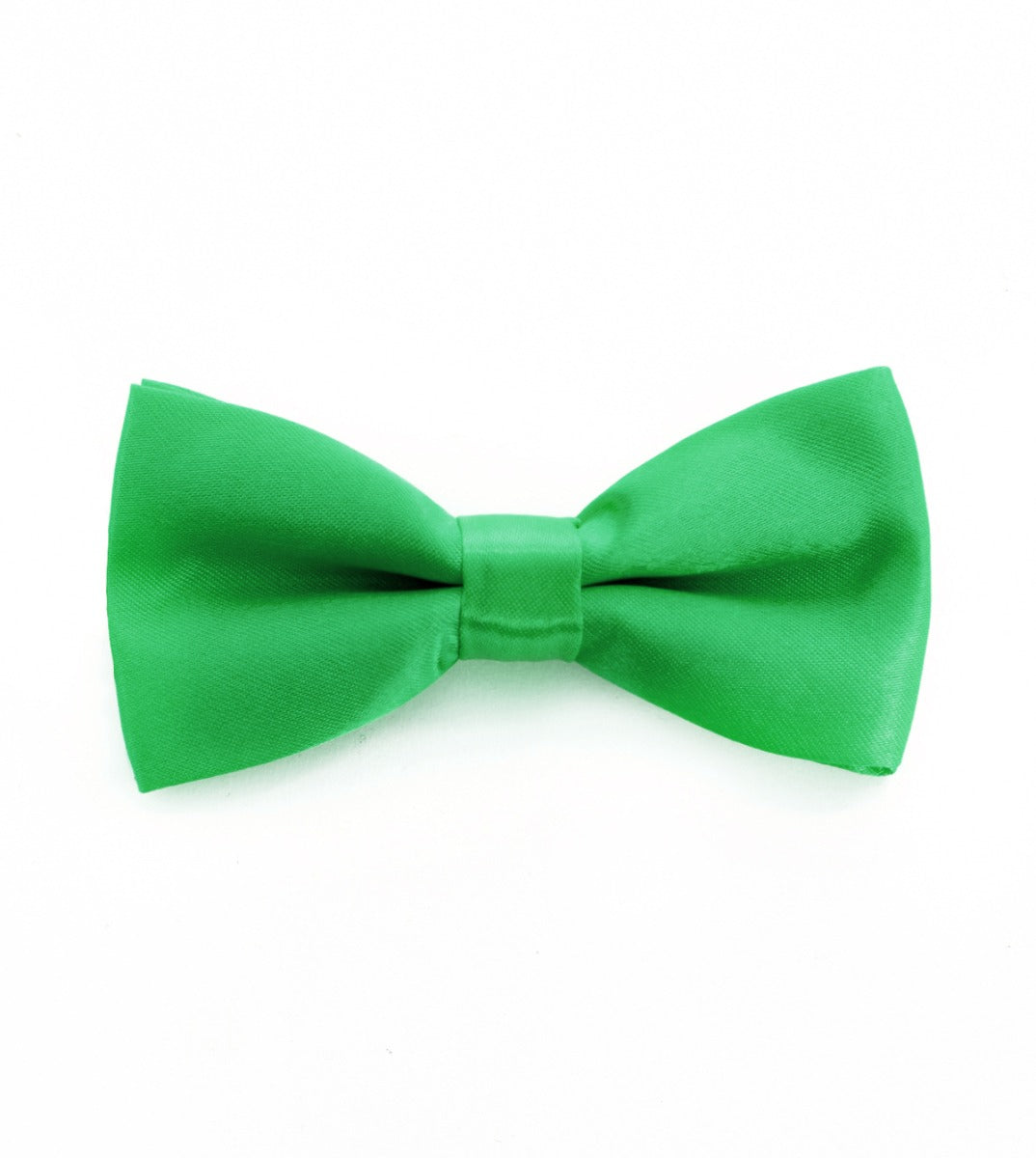 Papillon Farfalla Raso Uomo Unisex Cravattino Verde Accessorio Elegante Cerimonia Casual Basic GIOSAL-CP1066A