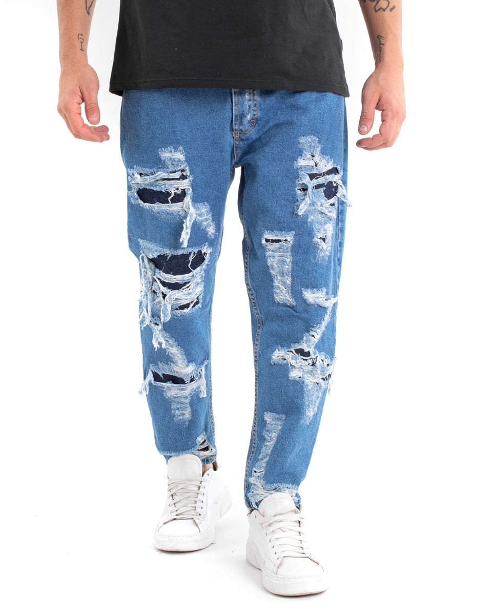 Jeans sale ripped uomo