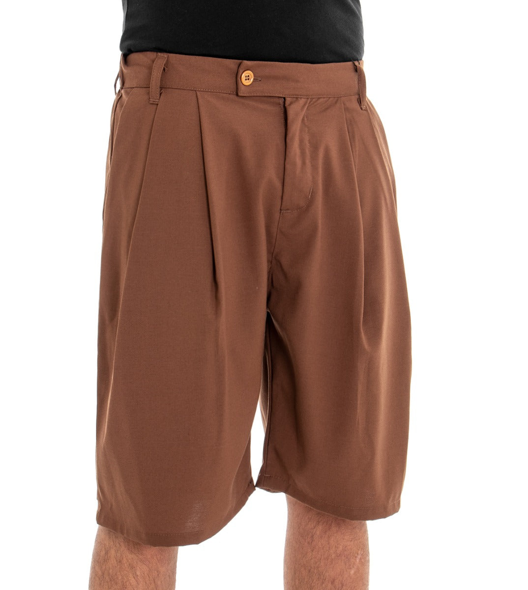 Bermuda Pantaloncini Uomo Corto Camel Tasca America GIOSAL-PC1359A