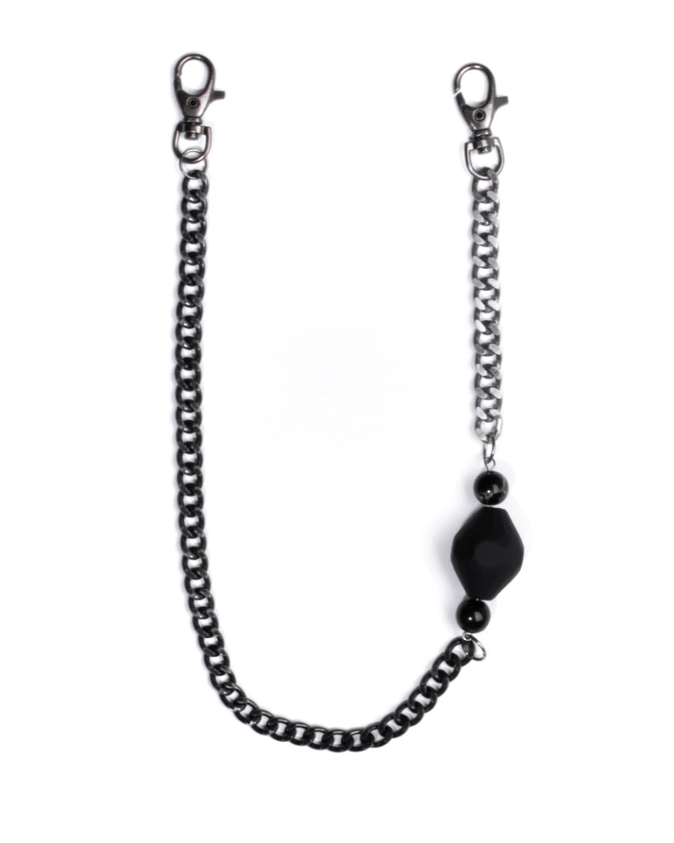 Catena da Pantalone Uomo Unisex Acciaio Pietre Casual Accessorio GIOSAL-TR1026A