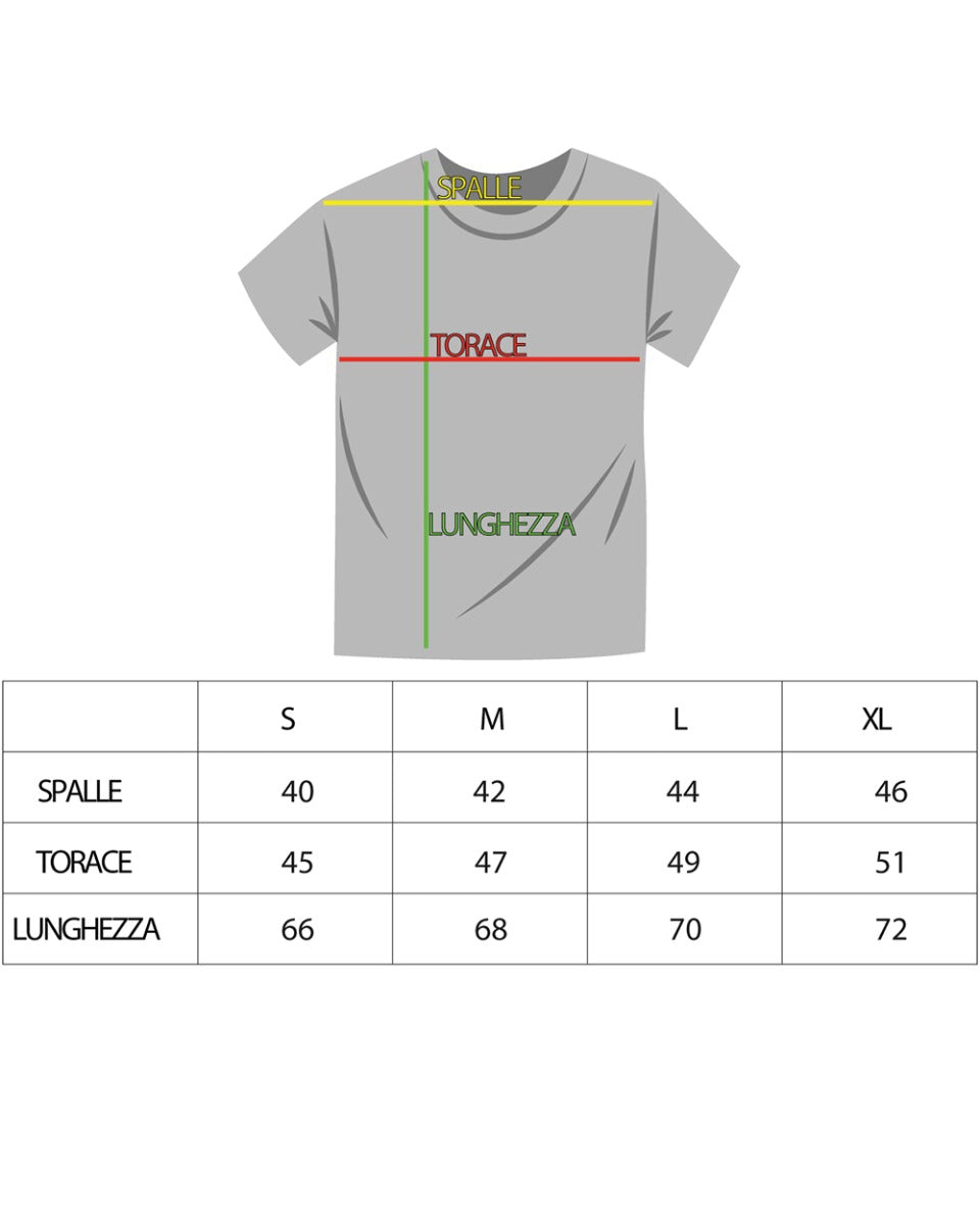 T-Shirt Uomo Cotone Tinta Unita Maglia Manica Corta Basic Polvere Girocollo GIOSAL