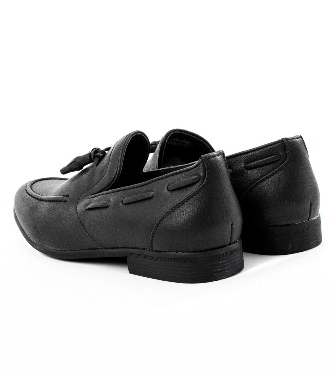 Men's Shoes Moccasins With Tassels Faux Leather Black College Elegant Sports GIOSAL-S1124A
