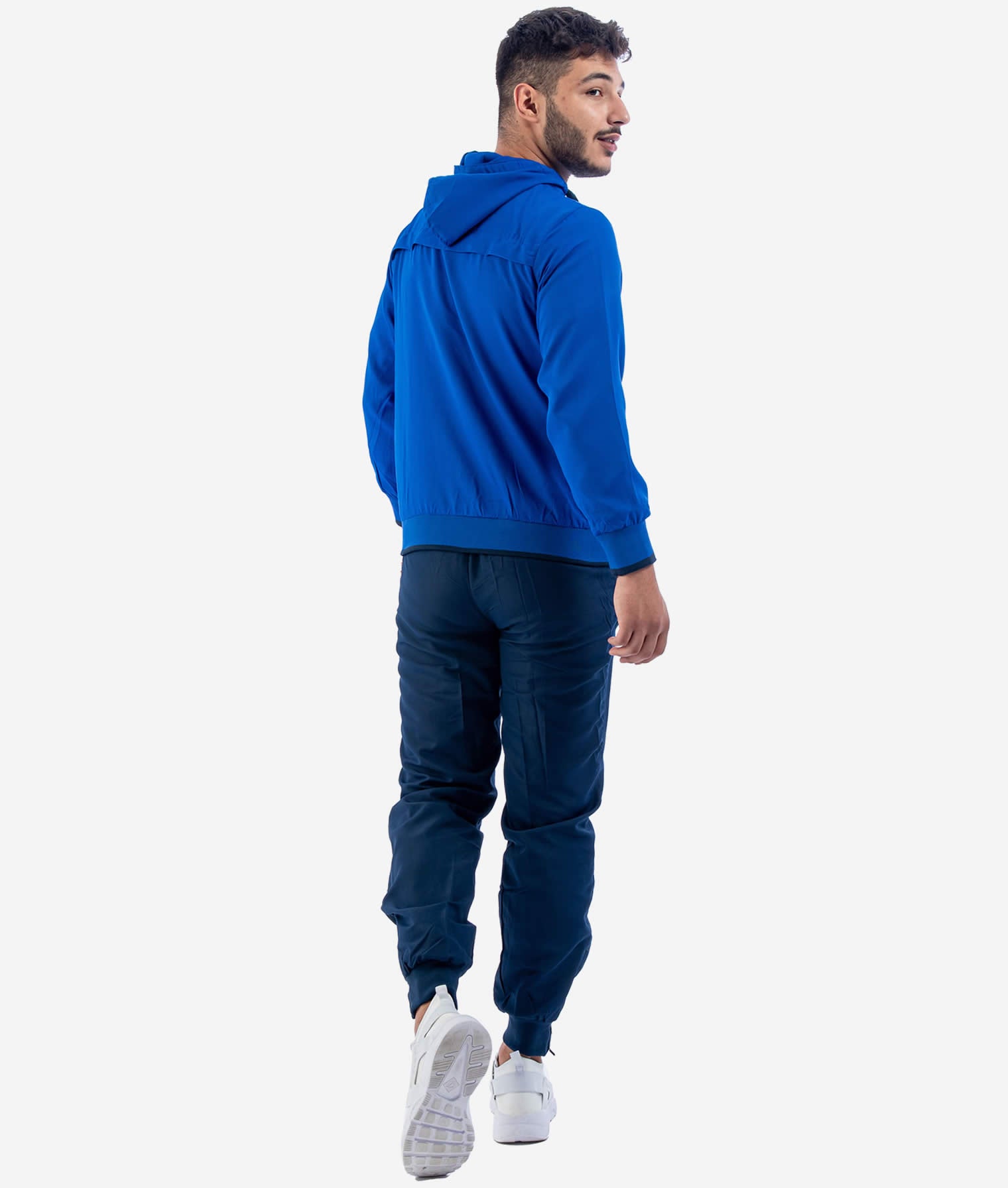 Tuta GIVOVA MATADOR AZZURRO BLU Triacetato Set Unisex Sportivo Felpa Con Zip Pantaloni Tracksuit Freetime Ginnastica GIOSAL