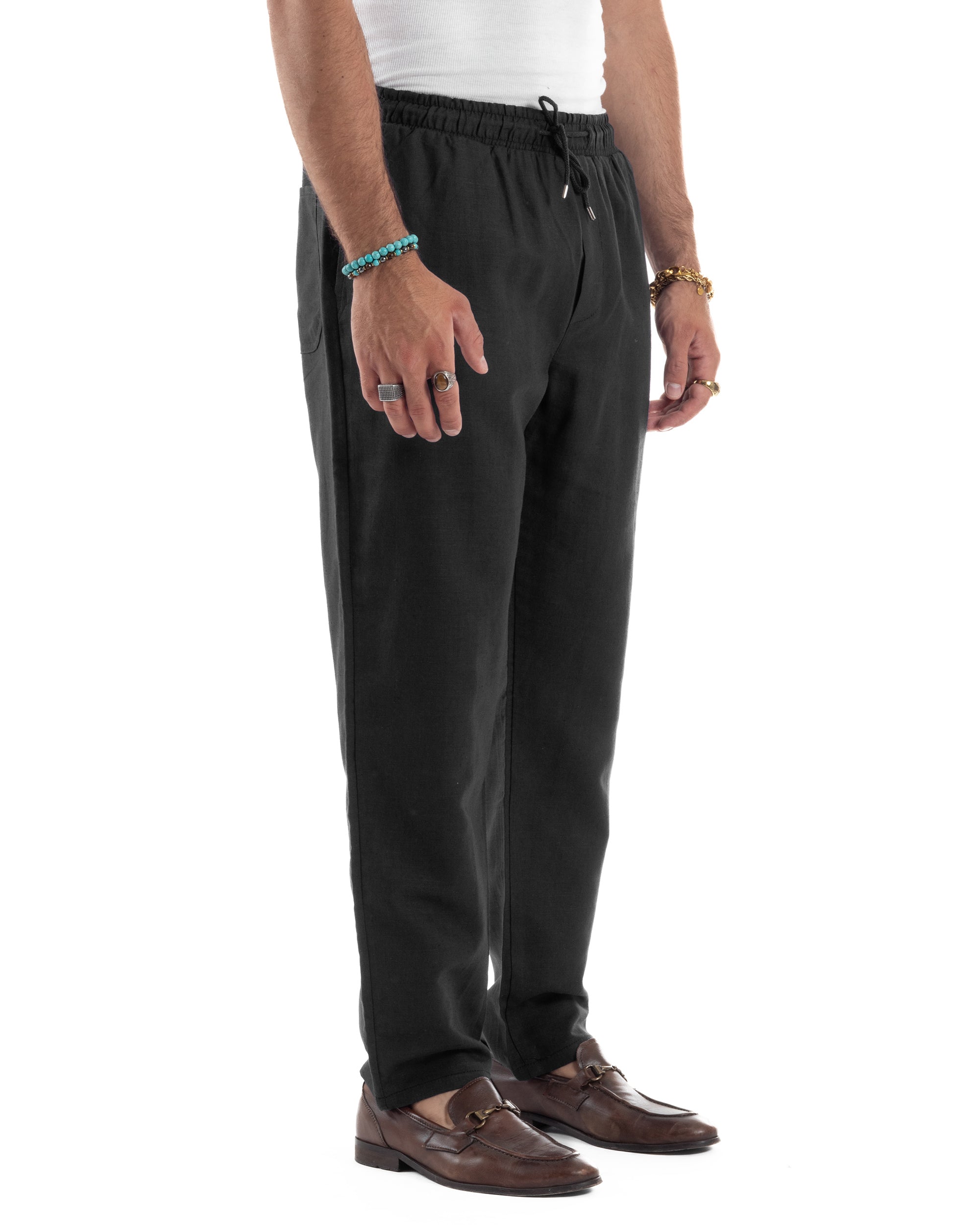 Pantalaccio Lino Regular Fit P6335A
