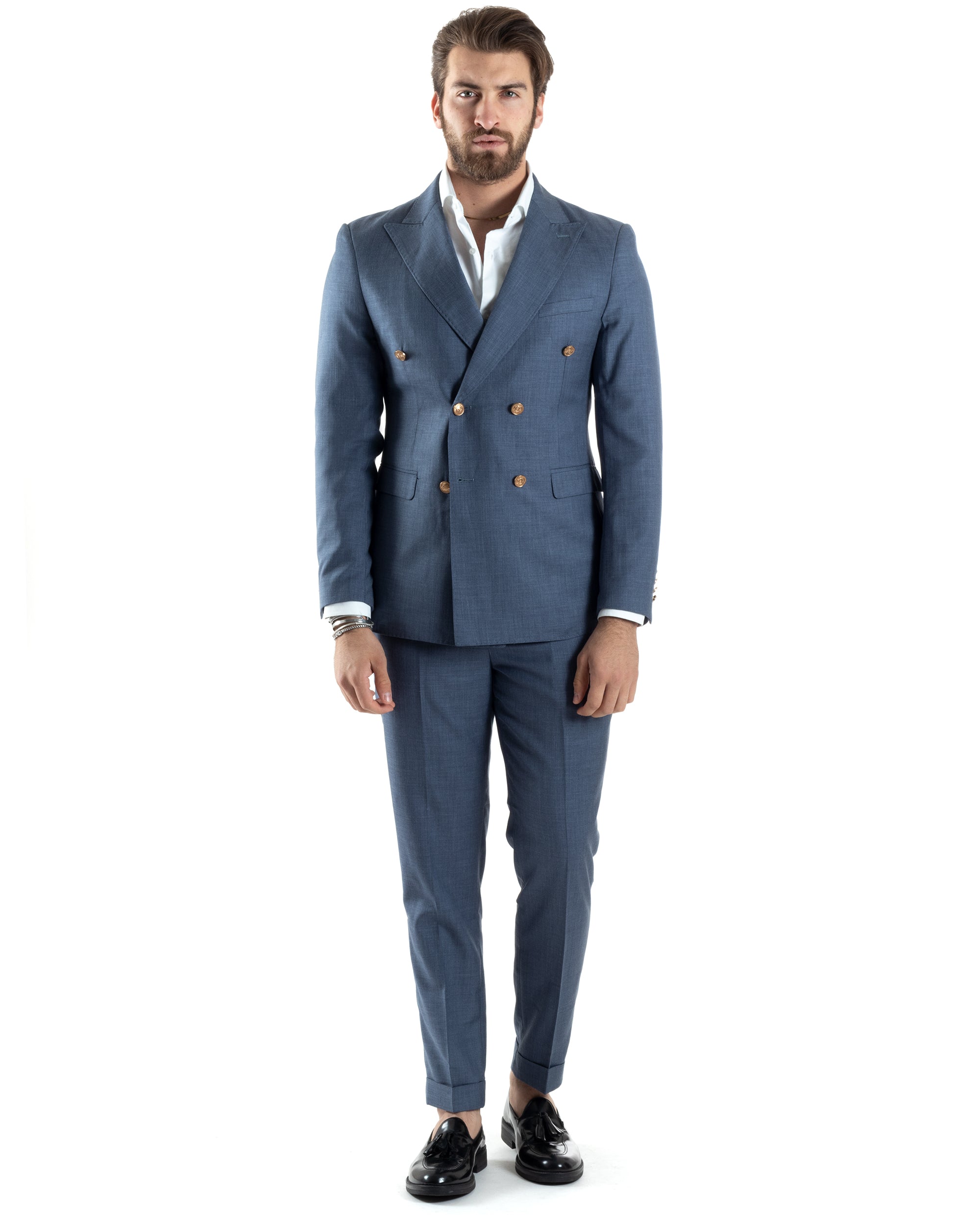 Denim Giacca Elegante Sportiva Oltre Giacca Di Jeans Blu