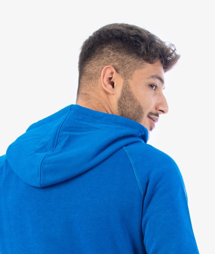 Tuta GIVOVA KING AZZURRO BLU Felpa Set Unisex Sportivo Bicolore Felpa Con Zip Con Capuccio Pantaloni Da Ginnastica Tracksuit GIOSAL