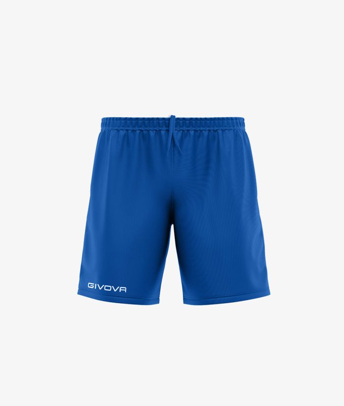 PANTALONCINO GIVOVA ONE AZZURRO Unisex Mesh Shorts Sportivo Con Coulisse Da Allenamento GIOSAL