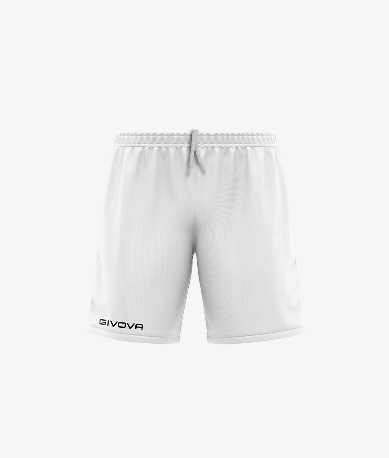 PANTALONCINO GIVOVA ONE BIANCO Unisex Mesh Shorts Sportivo Con Coulisse Da Allenamento GIOSAL