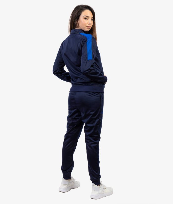 Tuta GIVOVA REVOLUTION BLU AZZURRO Triacetato Set Unisex Sportivo Felpa Con Zip Pantaloni Tracksuit Da Ginnastica GIOSAL